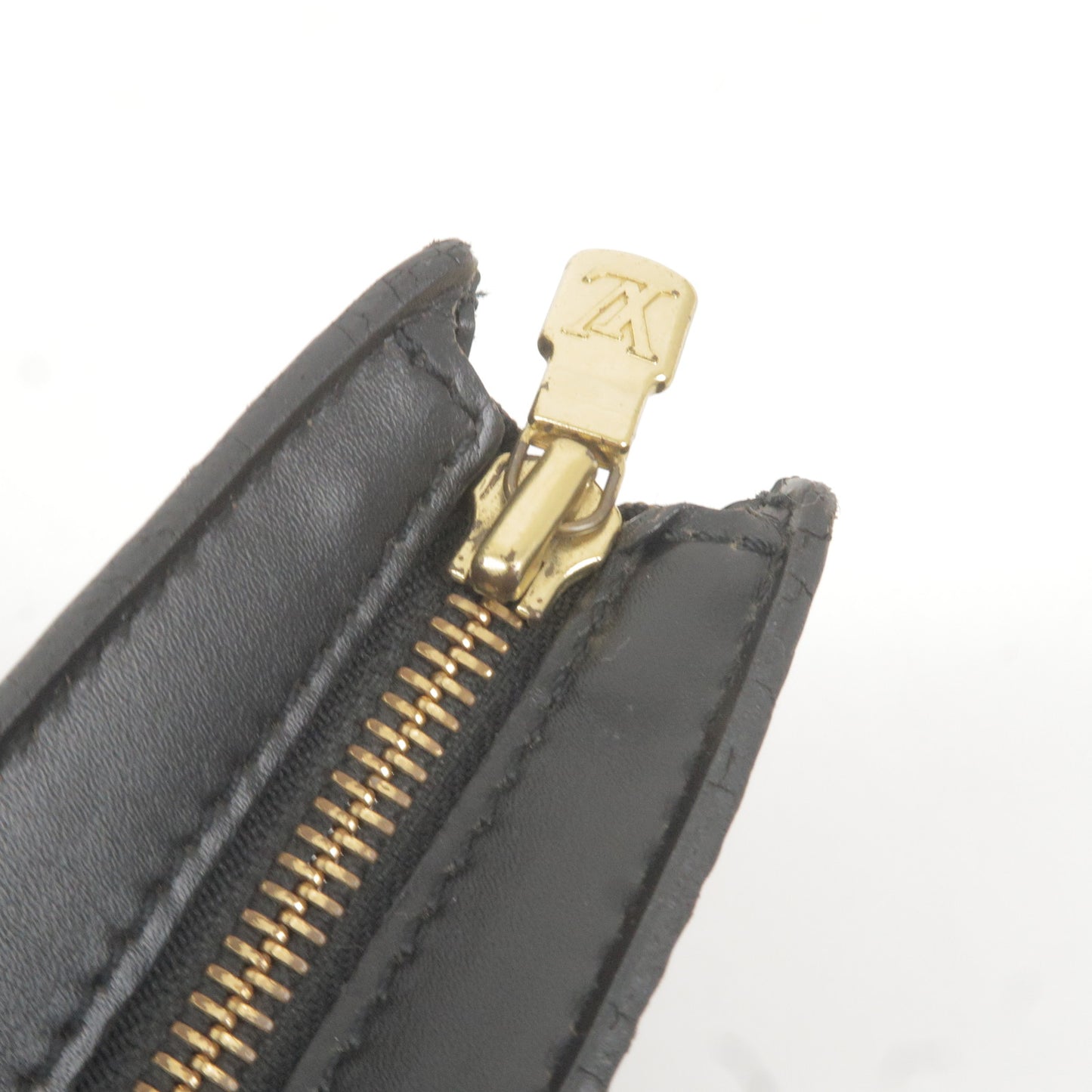 Louis Vuitton Epi Saint Jacques Shoulder Bag Noir Black M52262