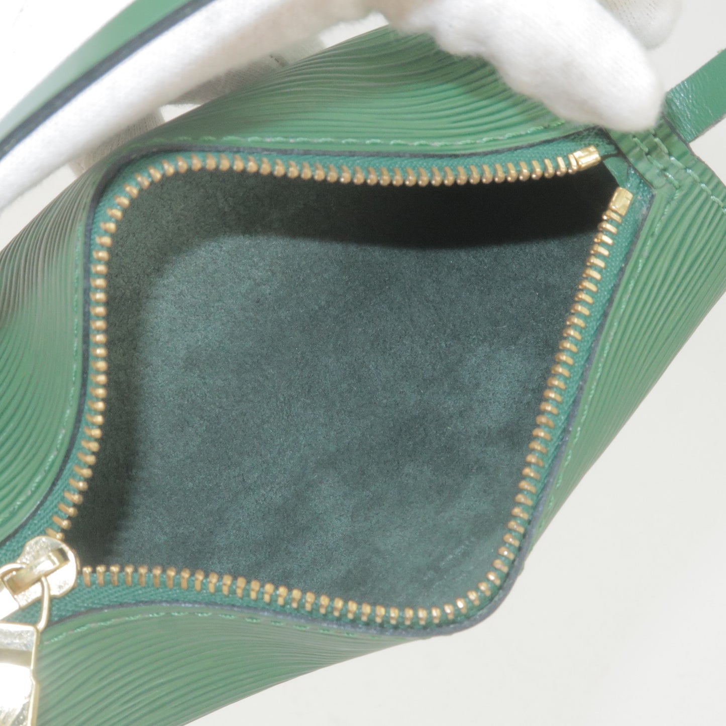 Louis Vuitton Epi Pouch For Soufflot Hand Bag Toledo Green
