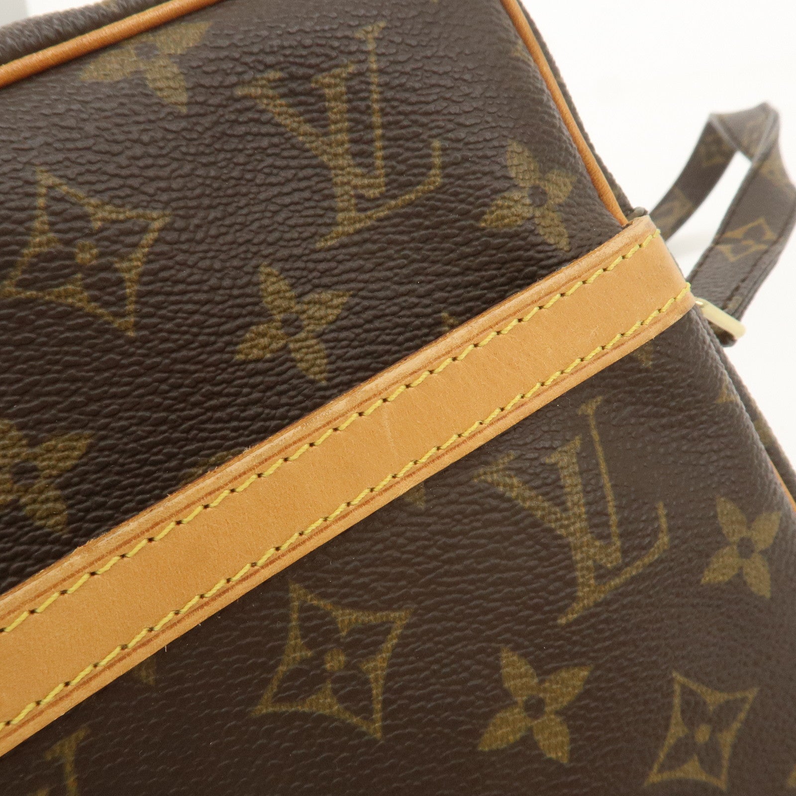 Louis Vuitton Monogram Danube Shoulder Bag Brown M45266