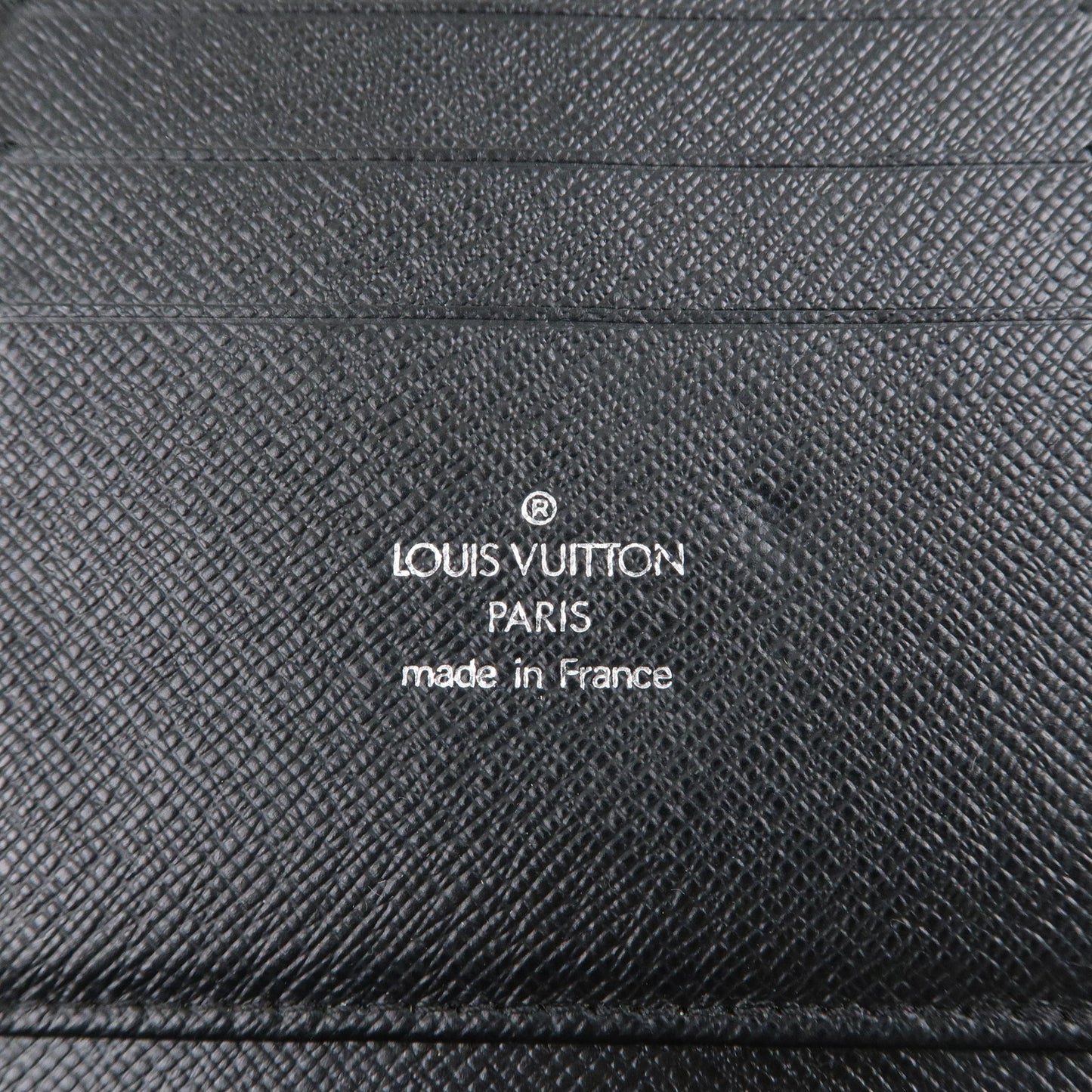 Louis Vuitton Taiga Organizer Atoll Long Wallet Ardoise M30652