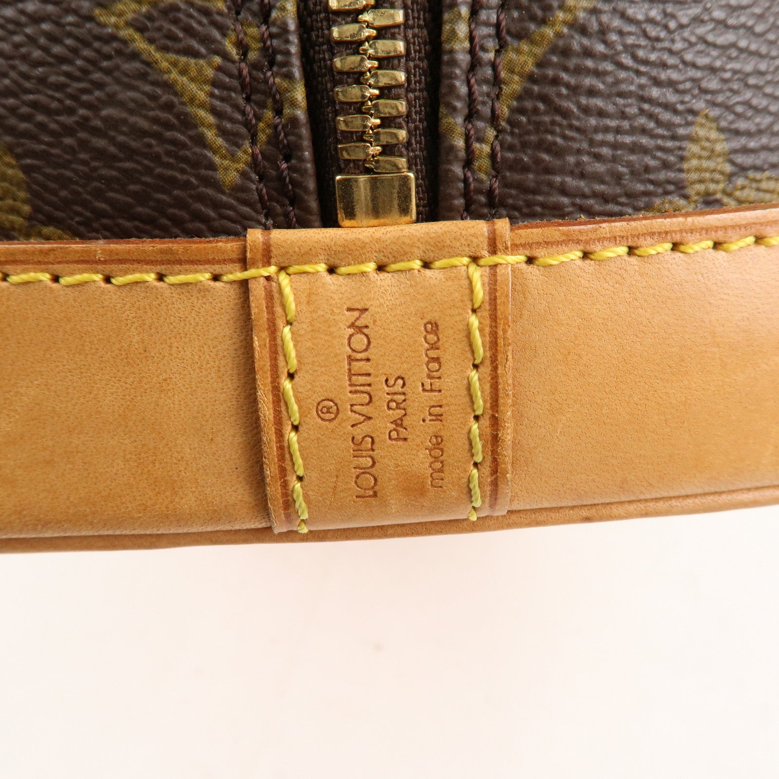 Authentic Louis Vuitton Monogram Alma Hand Bag Purse M51130 LV 7905E