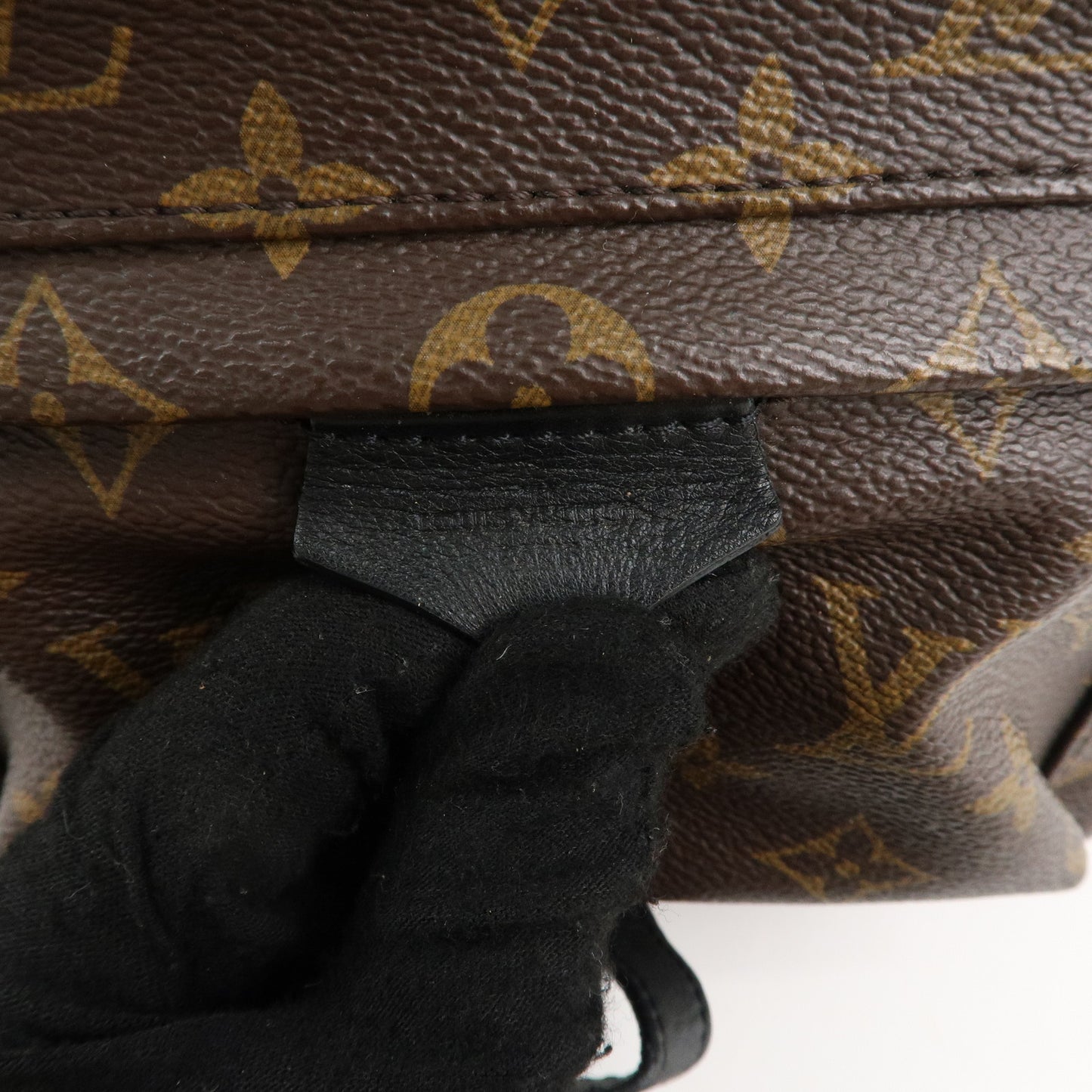 Louis Vuitton Monogram Palm Springs Back Pack PM Brown M44871