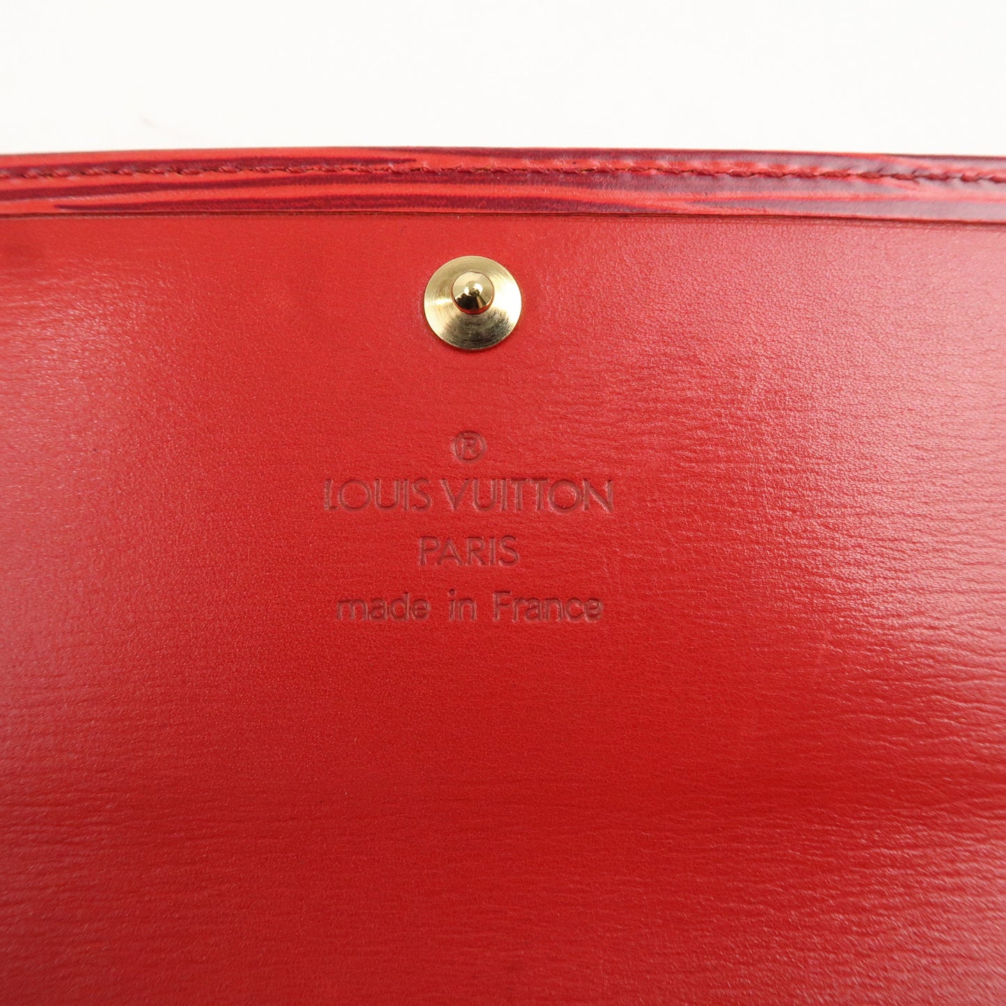 Louis Vuitton Epi Pochette Porte Monnaie Credit Wallet Red M63577