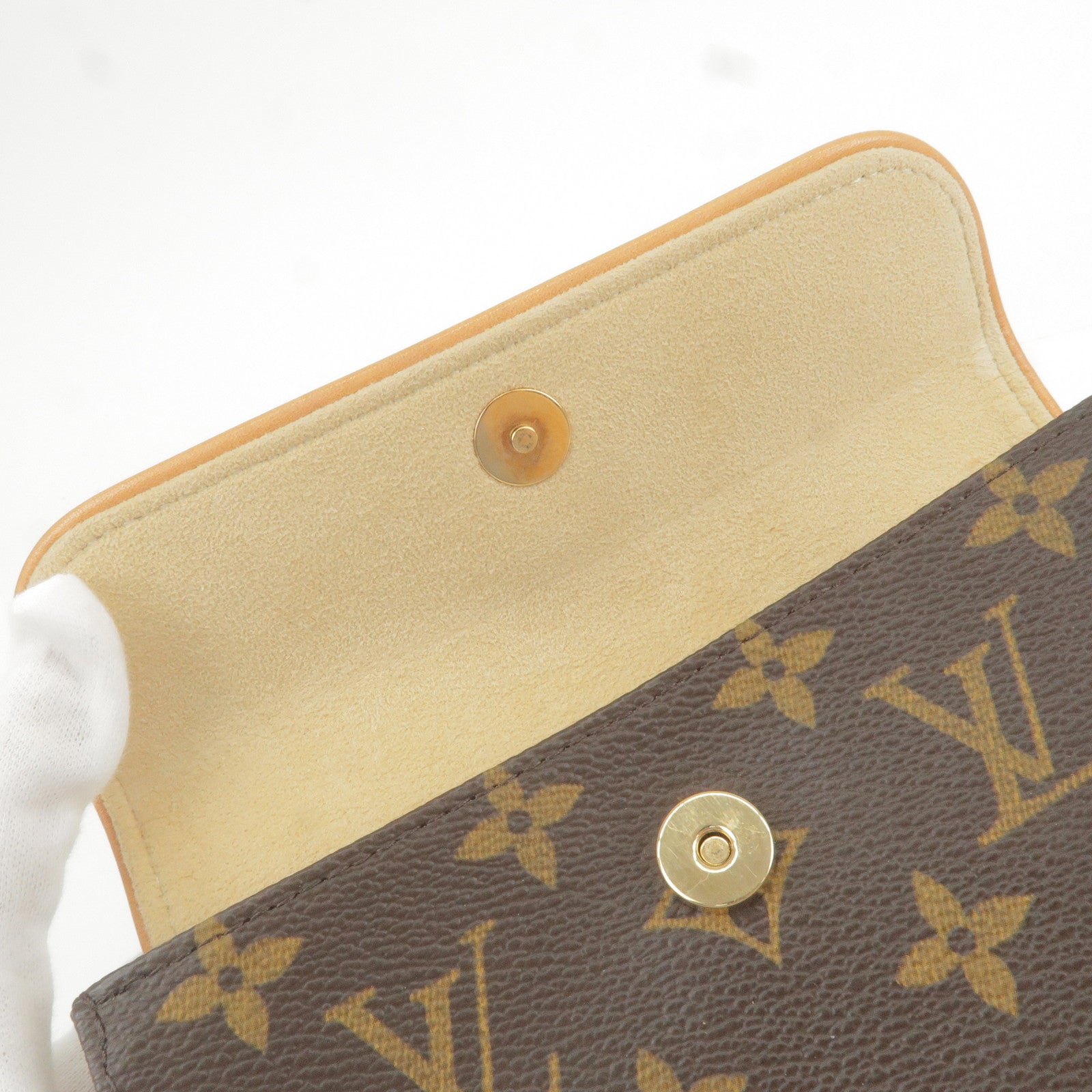 Louis Vuitton Monogram Pochette Florantine M51855 Strap S Size Waist Bag LV  0225 LOUIS VUITTON