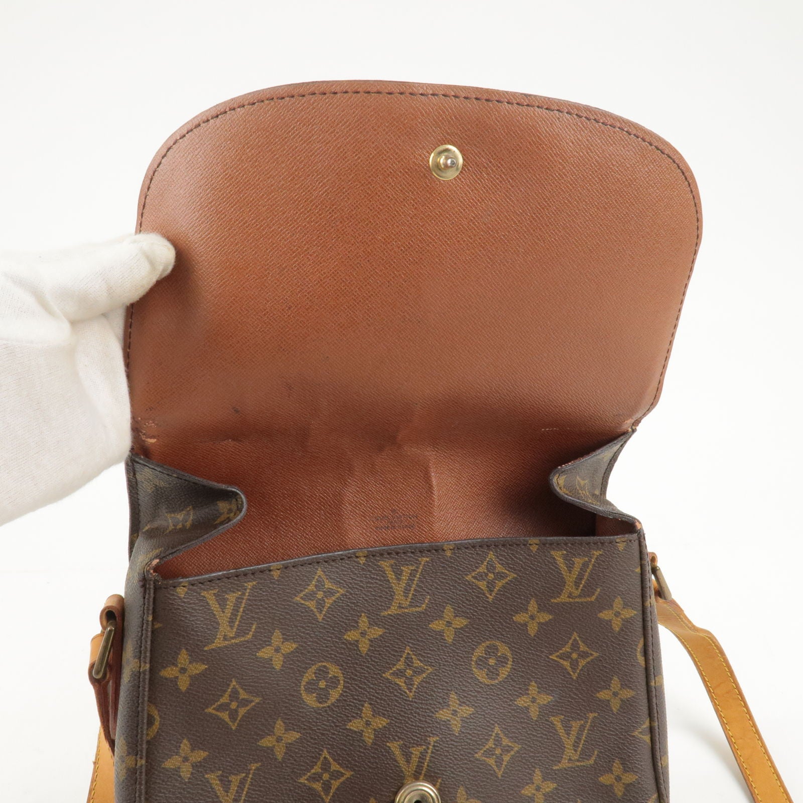 Louis Vuitton Monogram Saint Cloud GM Shoulder Cross Body Bag M51242
