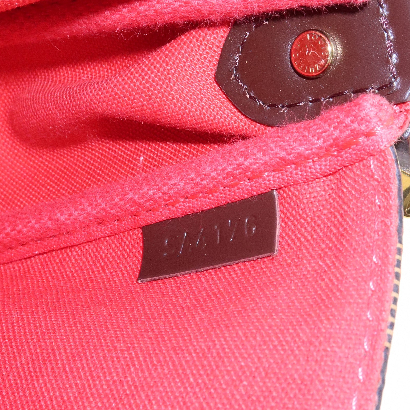 Authentic Louis Vuitton Damier Favorite PM 2Way Shoulder Bag N41276 Used F/S