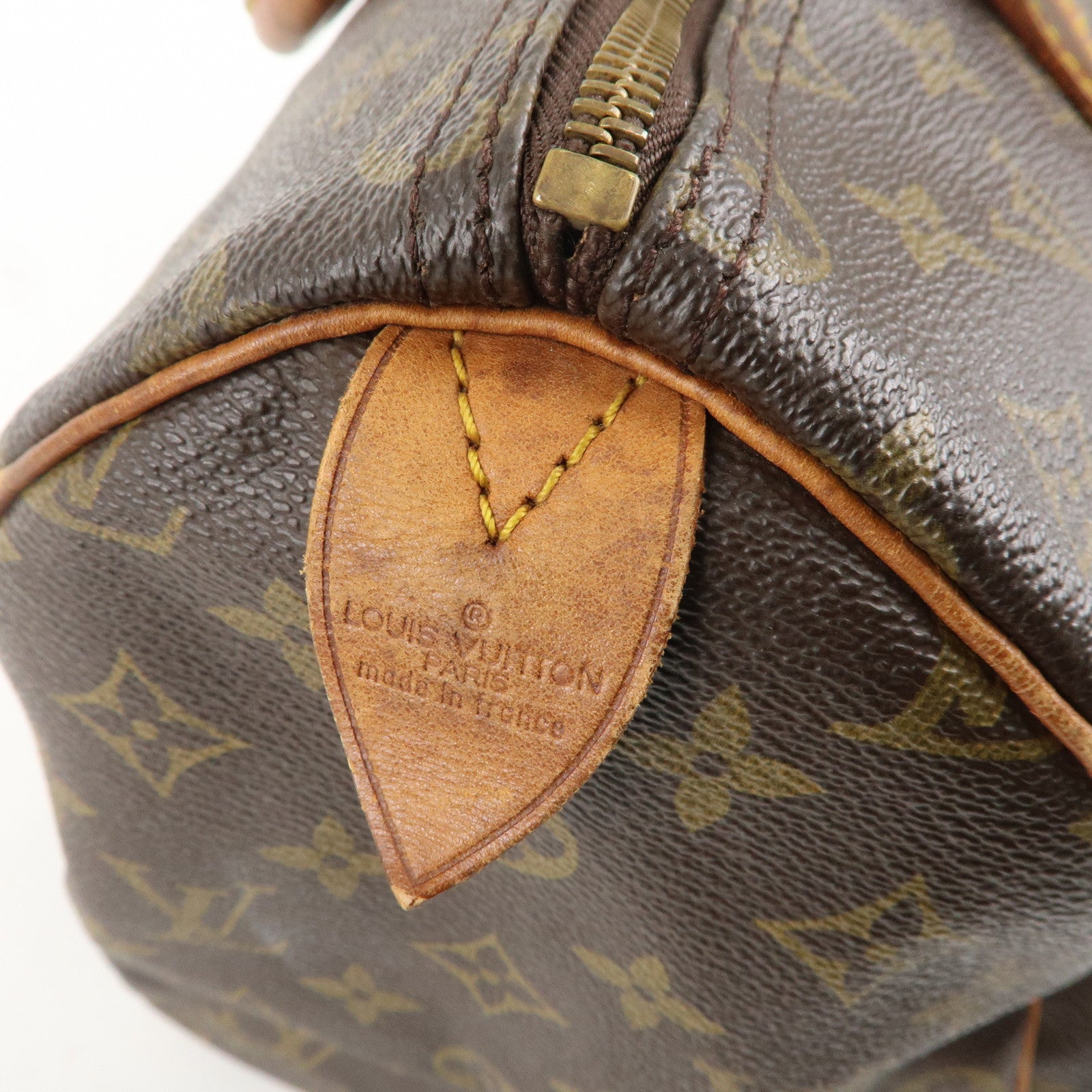 Louis Vuitton Monogram Speedy 35 Hand Bag Boston Bag M41524