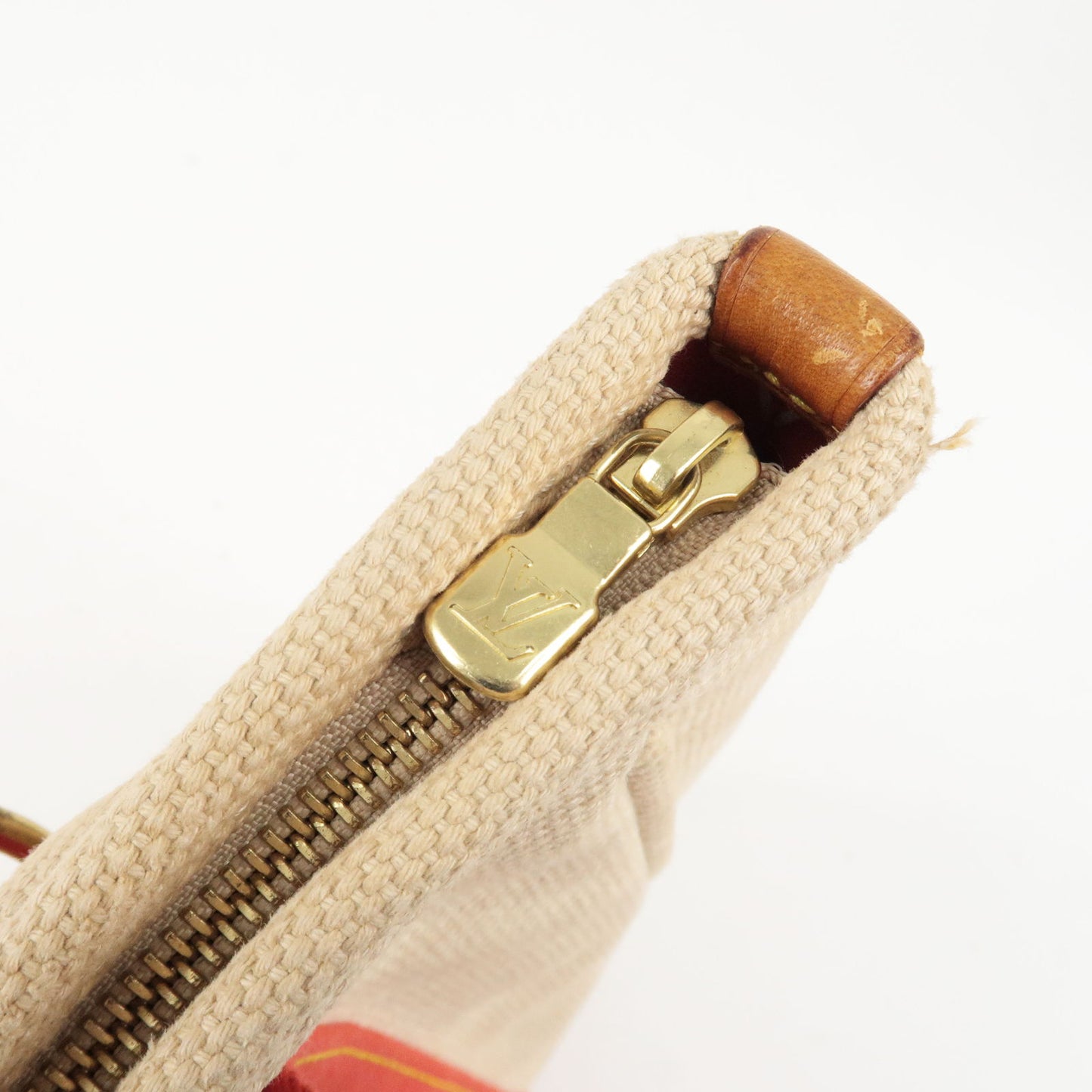 Louis Vuitton Antigua Cabas MM Tote Bag Hand Bag M40035