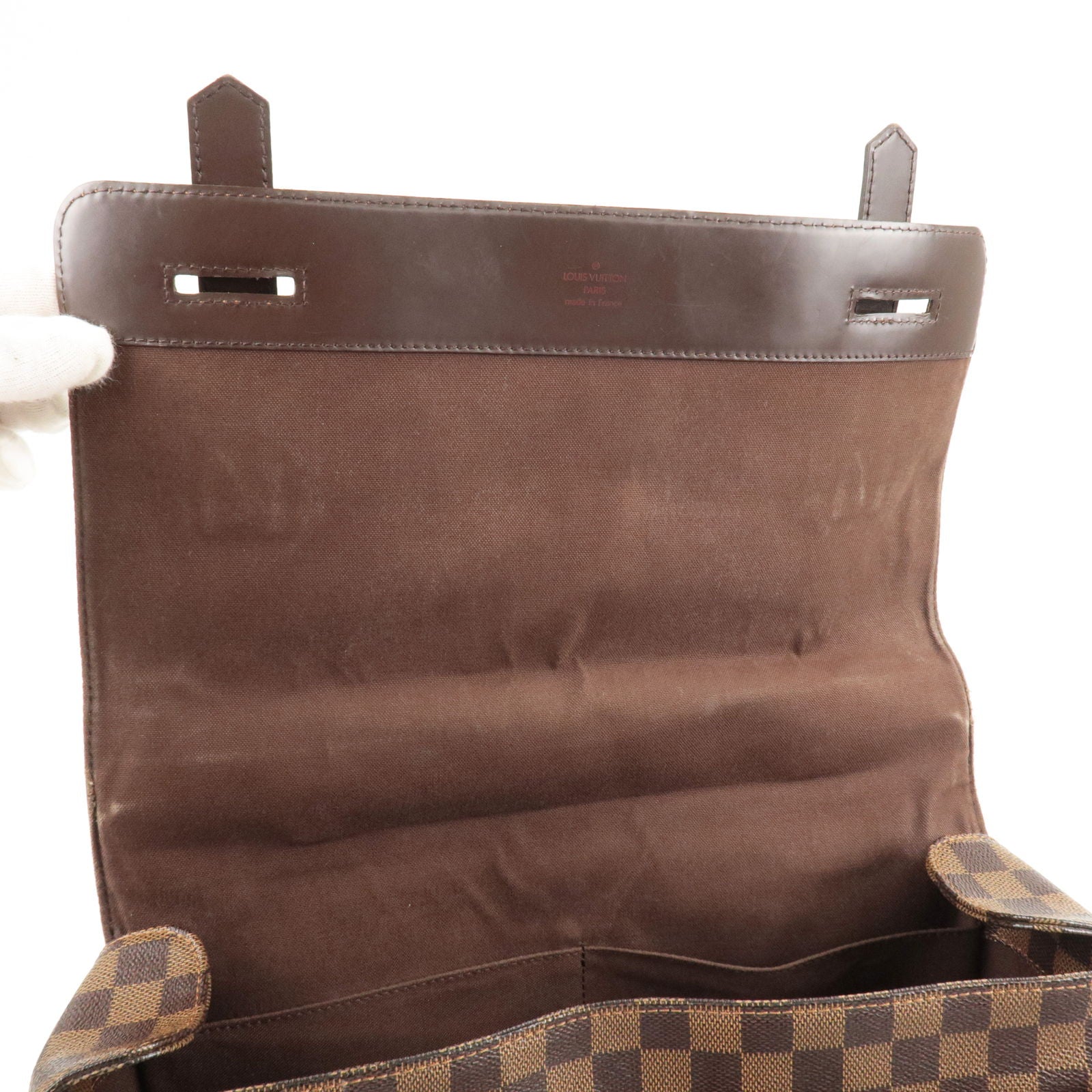 Louis Vuitton Leather 4 Key Holder Taupe