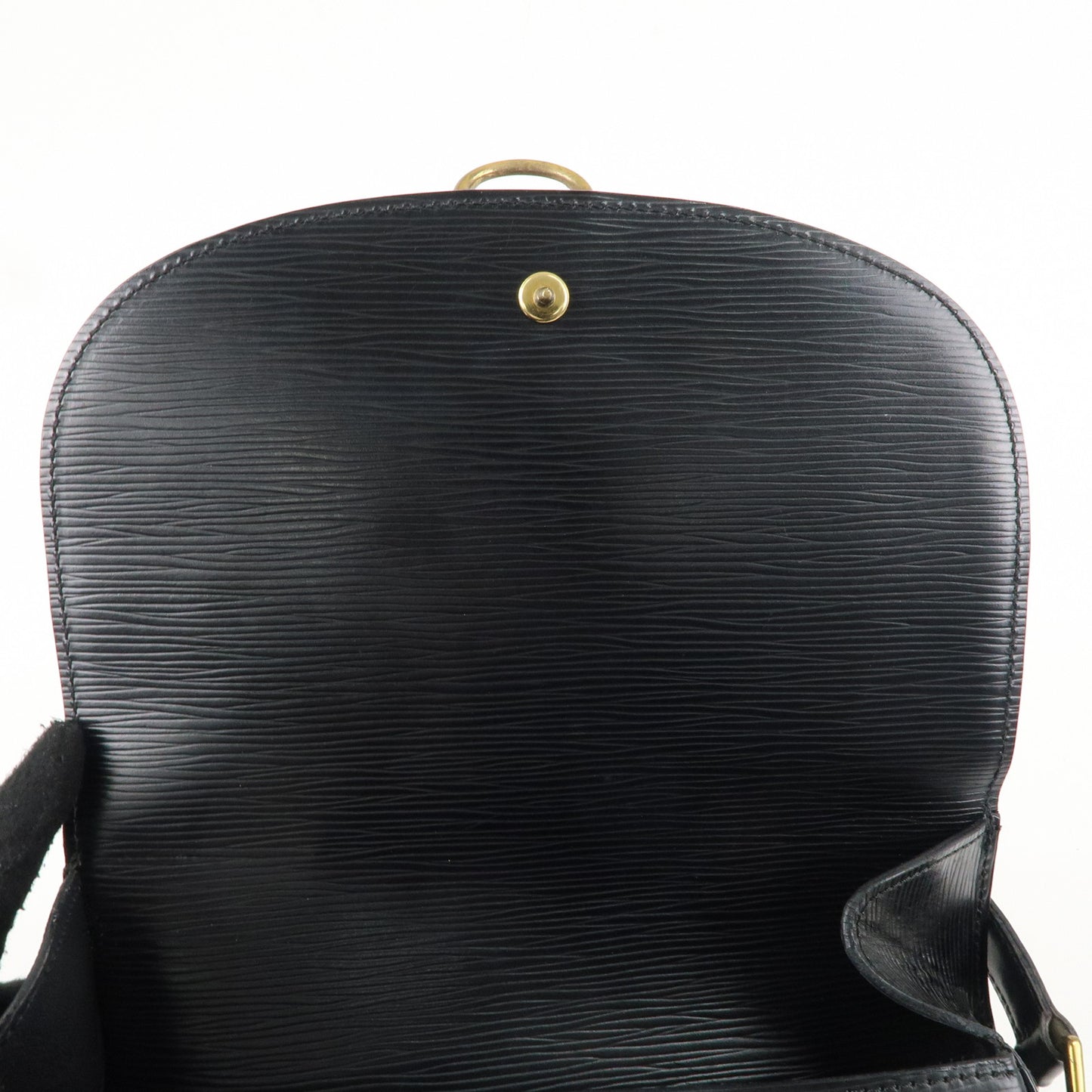 Louis Vuitton Epi Saint Cloud Shoulder Bag Black Noir M52192