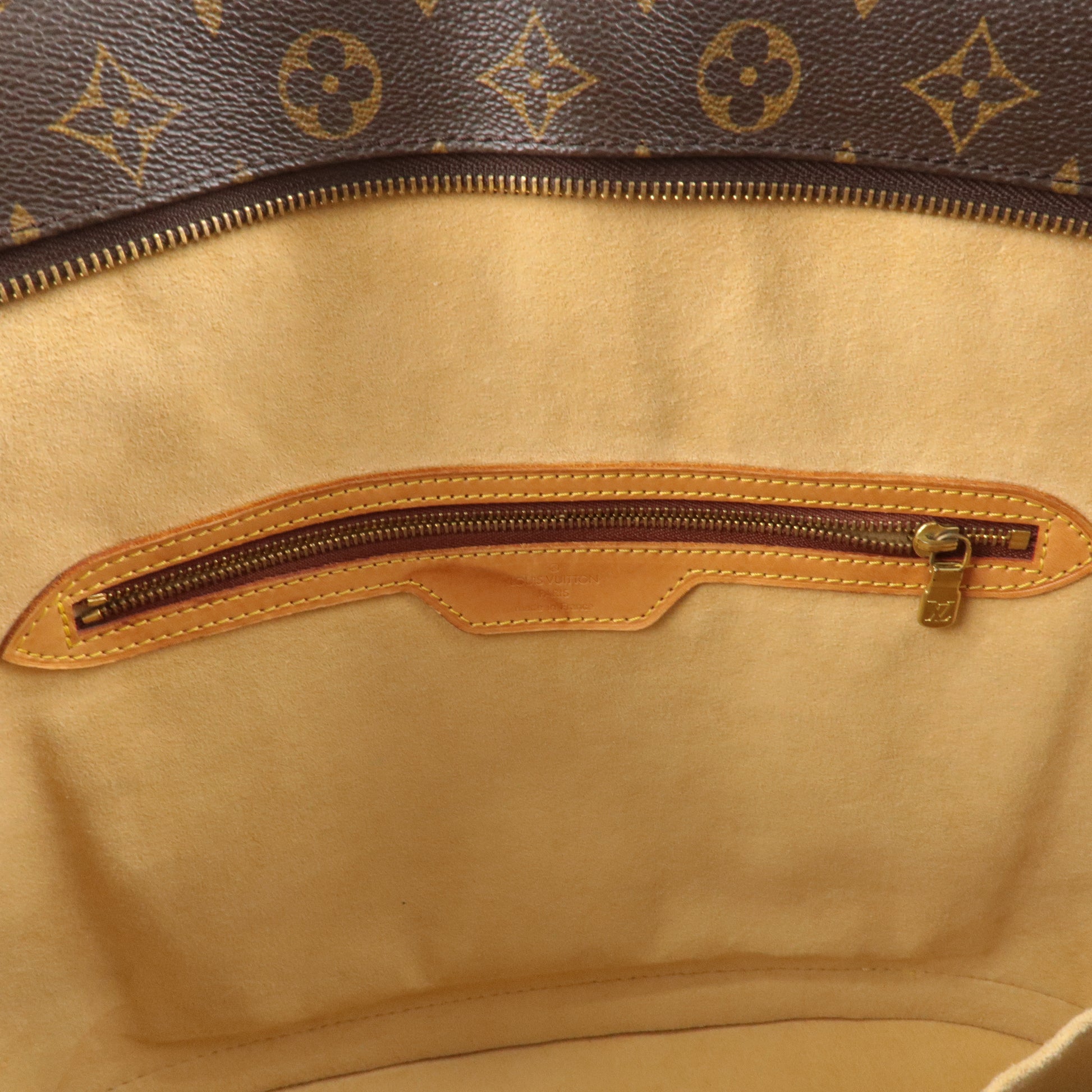 Louis Vuitton Monogram Babylone Bag Brown