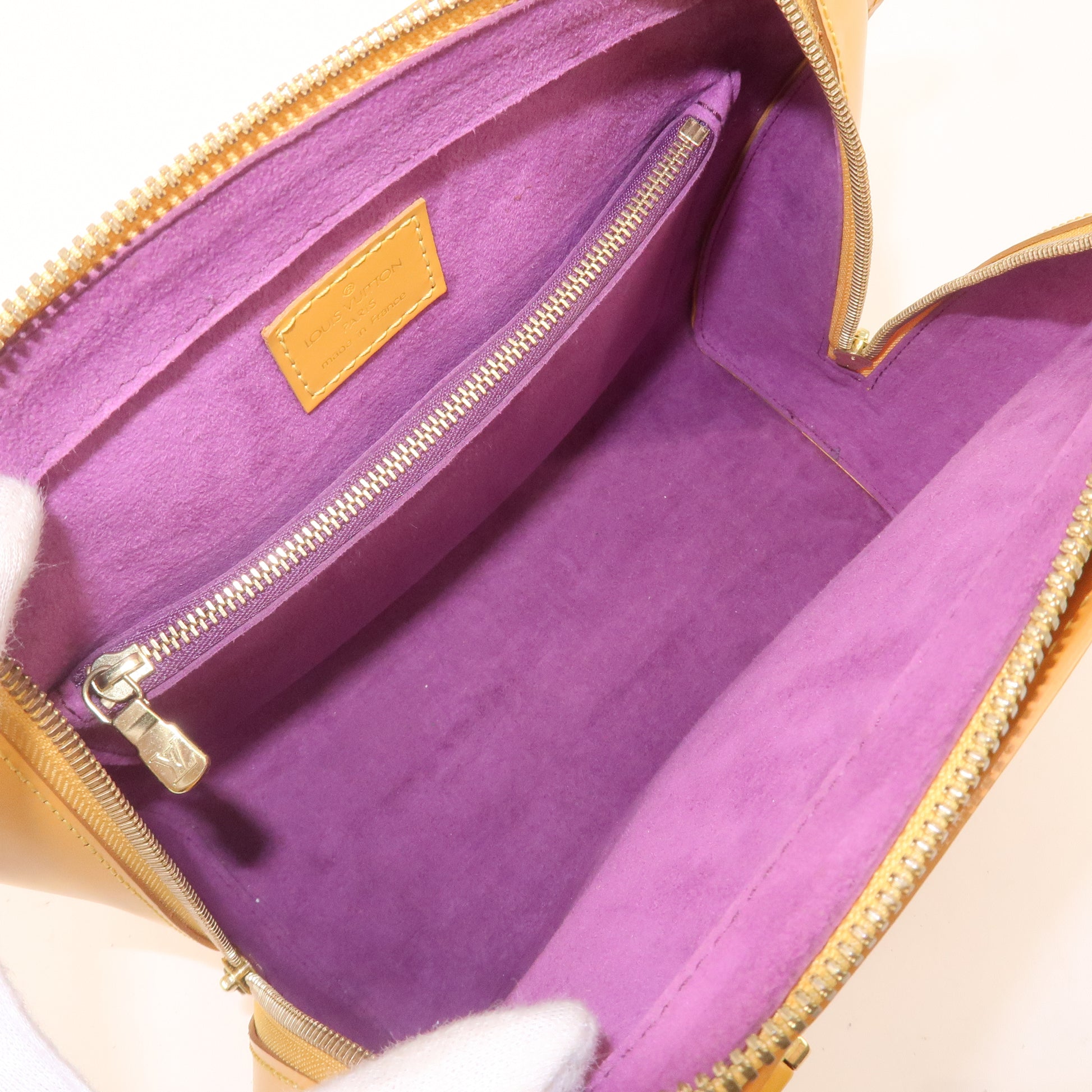 Vtg Louis Vuitton Epi Speedy 25 in Lilac RARE 