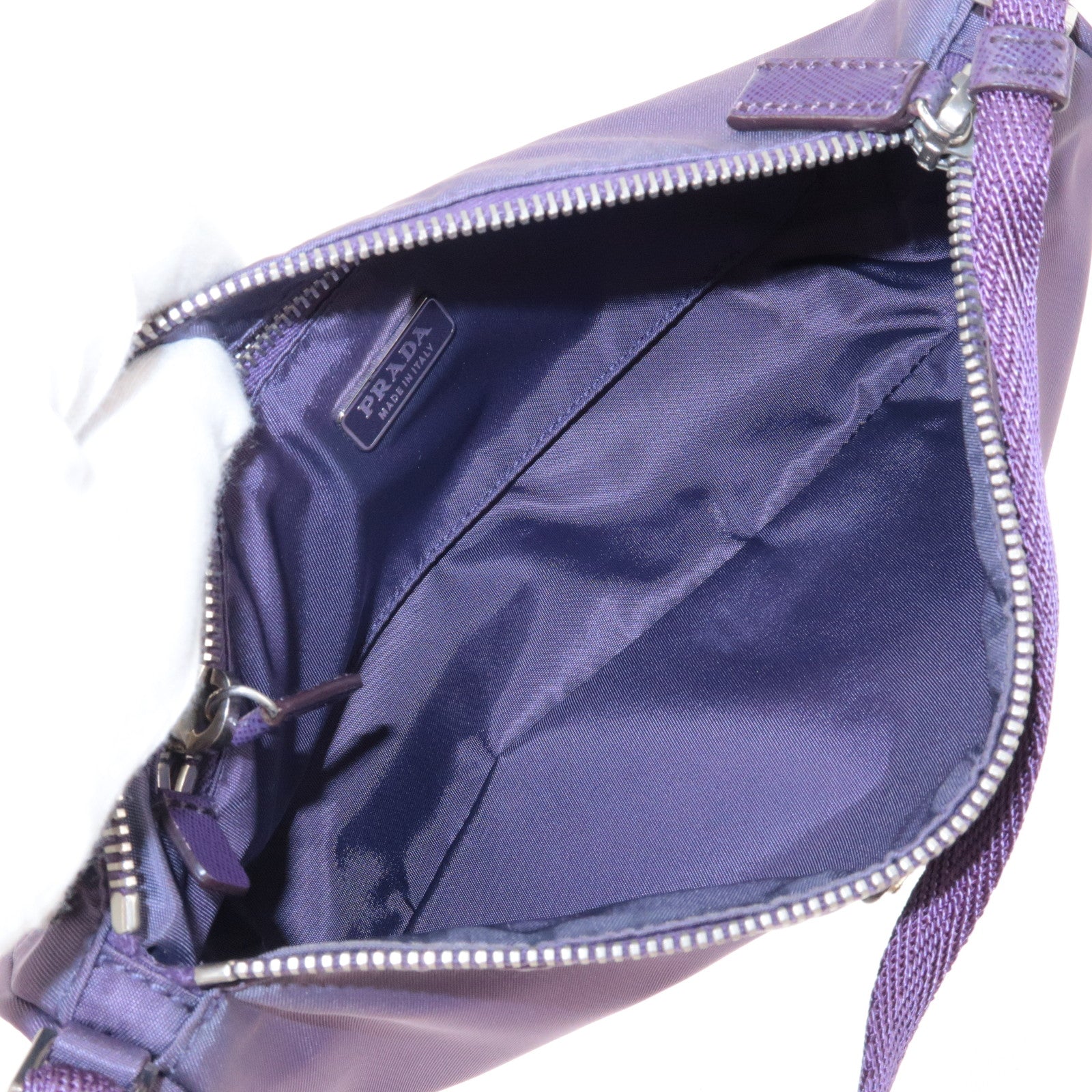 Prada bag | Purple bags, Purple handbags, Glitter purse