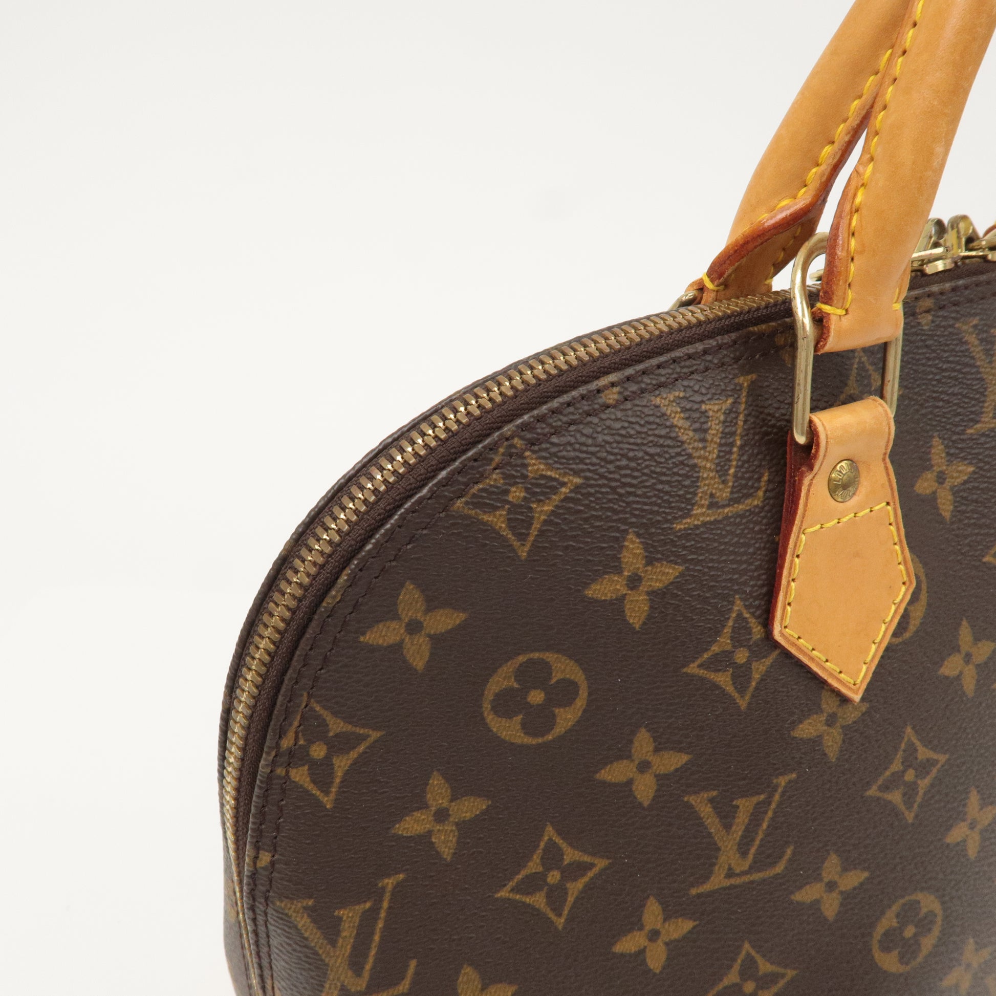 Authentic Louis Vuitton Monogram Alma Hand Bag Purse M51130 LV