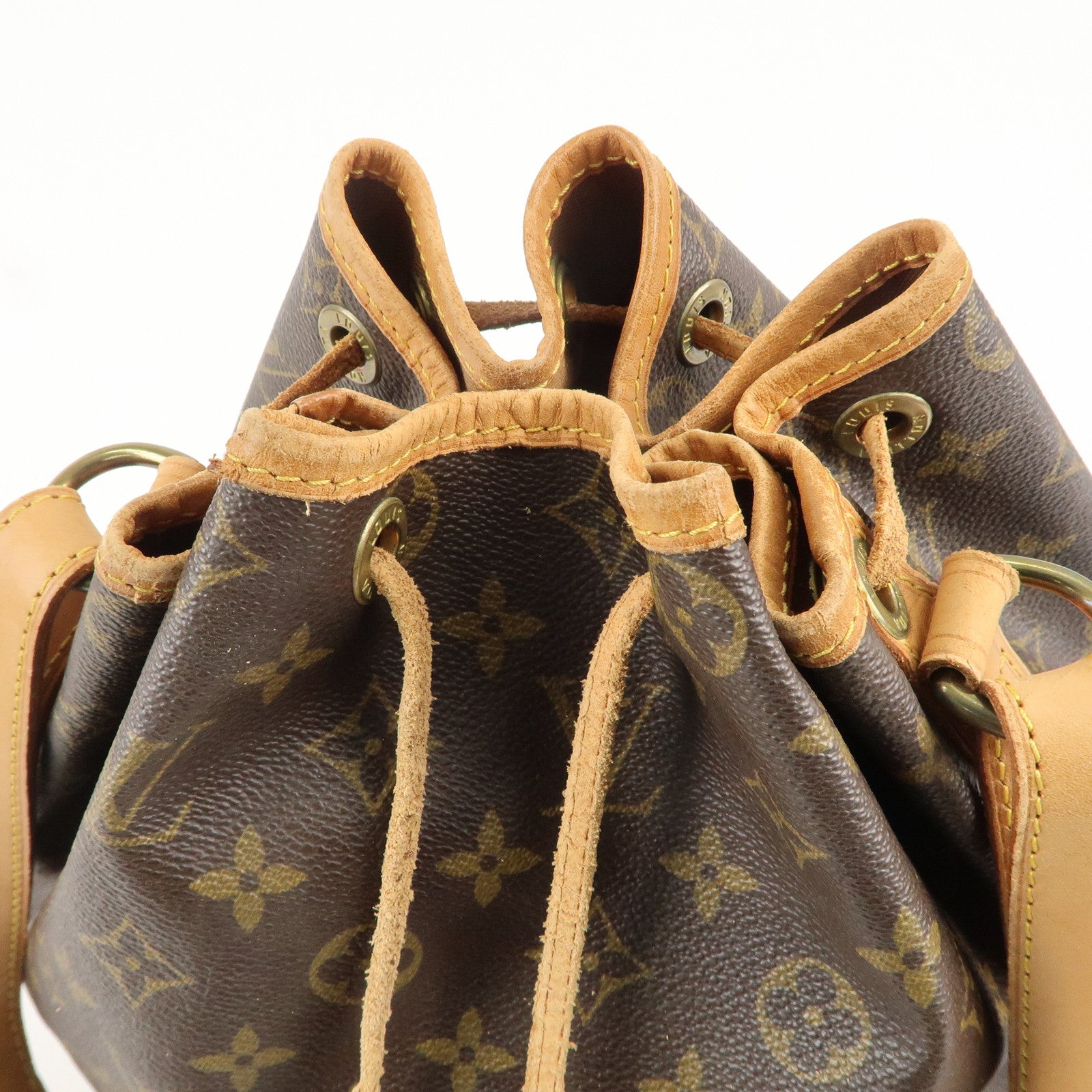 Louis Vuitton Monogram Noe Shoulder Bag Brown M42224