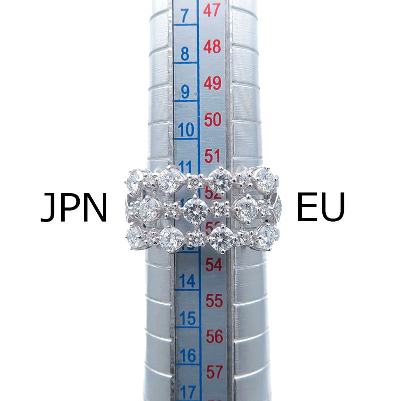 TASAKI Diamond Ring 1.25ct K18WG 750WG White Gold US6.5 EU53
