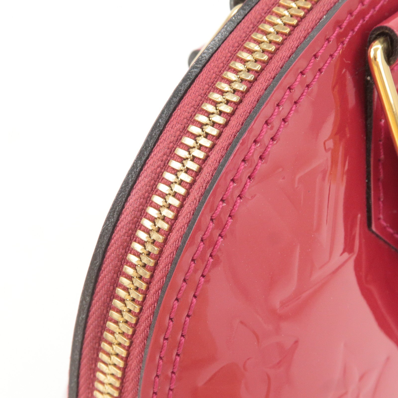 Louis Vuitton - Alma PM Monogram Vernis Leather Indian Rose