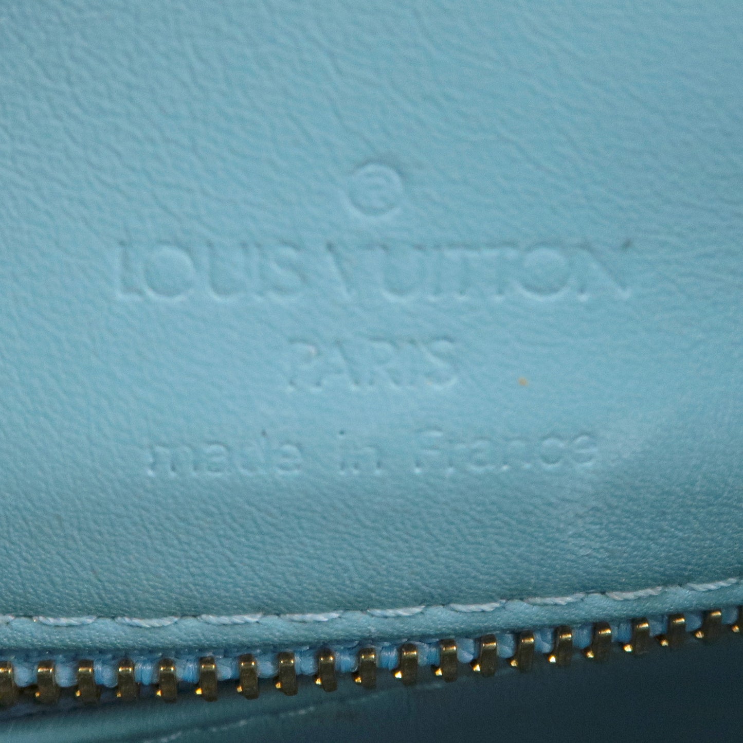 LV monogram vernis Houston tote bag - mint