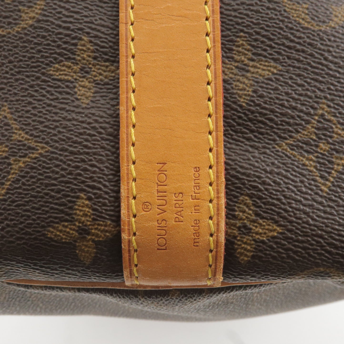 Louis Vuitton Monogram Keep All Bandouliere 55 Boston Bag M41414