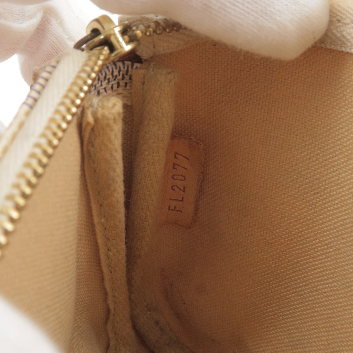 Louis Vuitton Damier Azur Mini Pochette Accessoires Pouch N58010