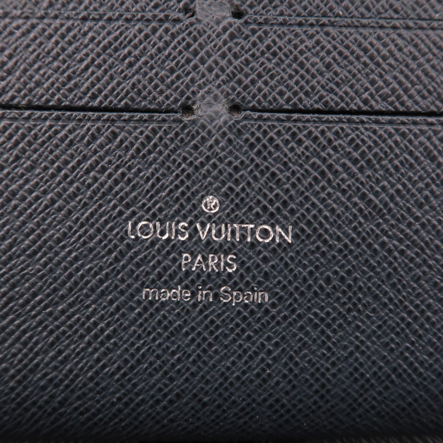 Louis Vuitton Epi Zippy Organizer Long Wallet Navy M62644