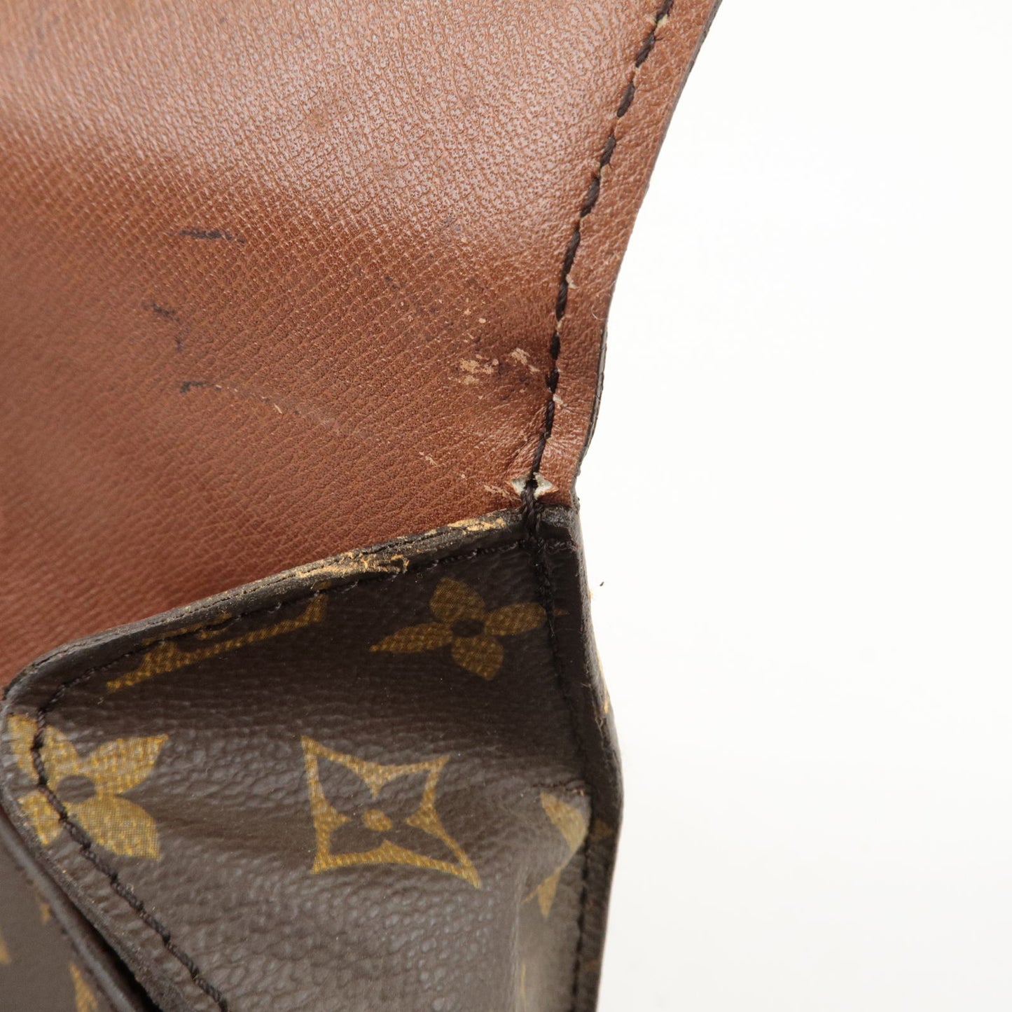 Louis Vuitton Monogram Saint Cloud GM Shoulder Bag Brown M51242