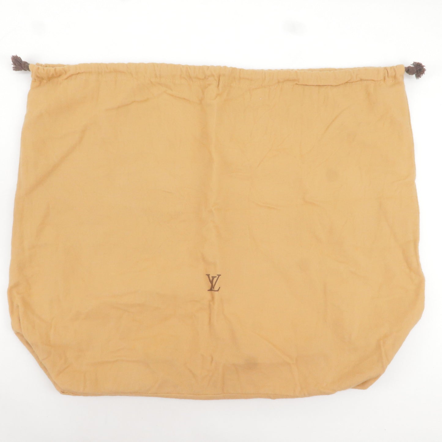 Louis Vuitton Set of 10 Draw String Dust Bag Old Style Brown