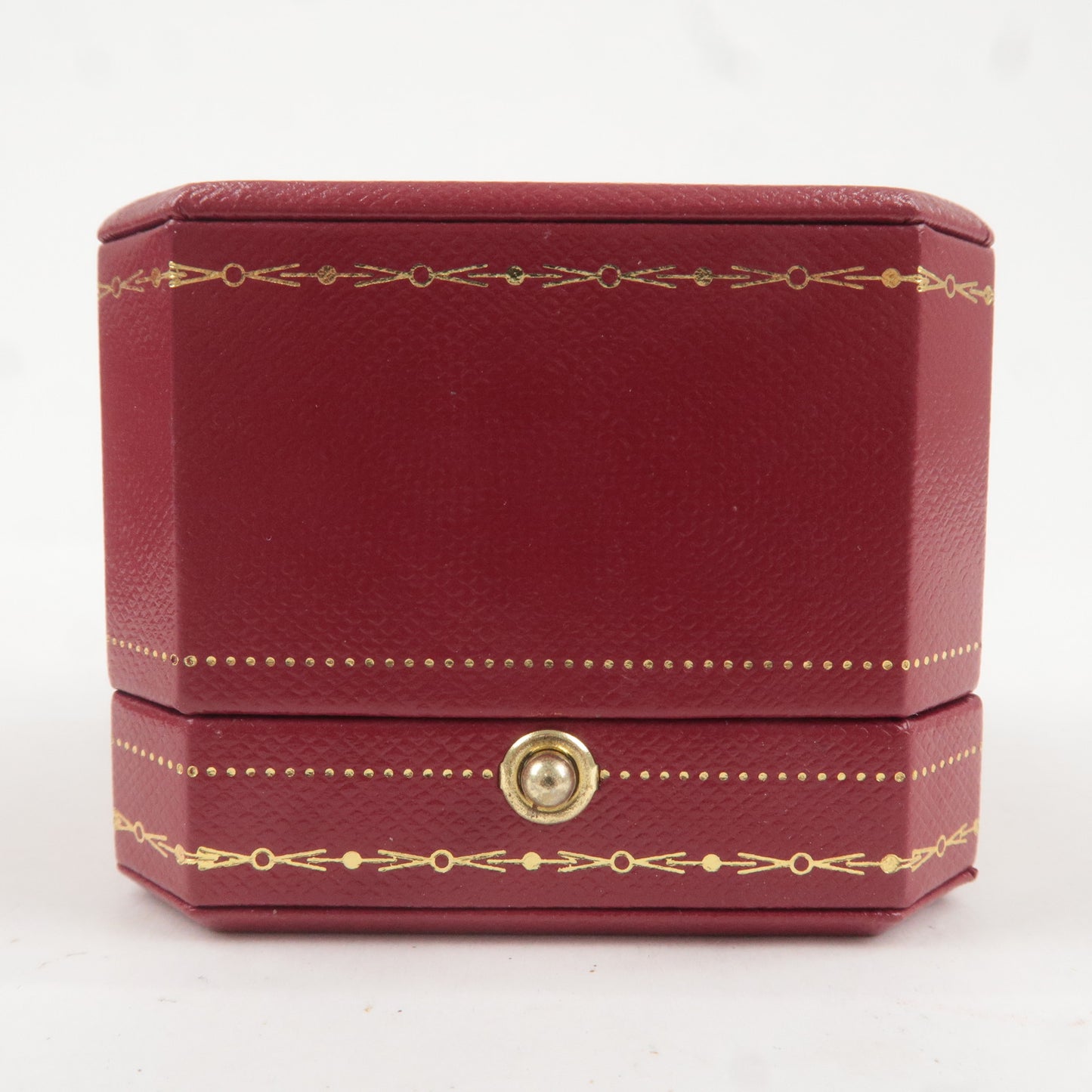 Cartier Set of 3 Ring Box Jewelry Box For Ring Red