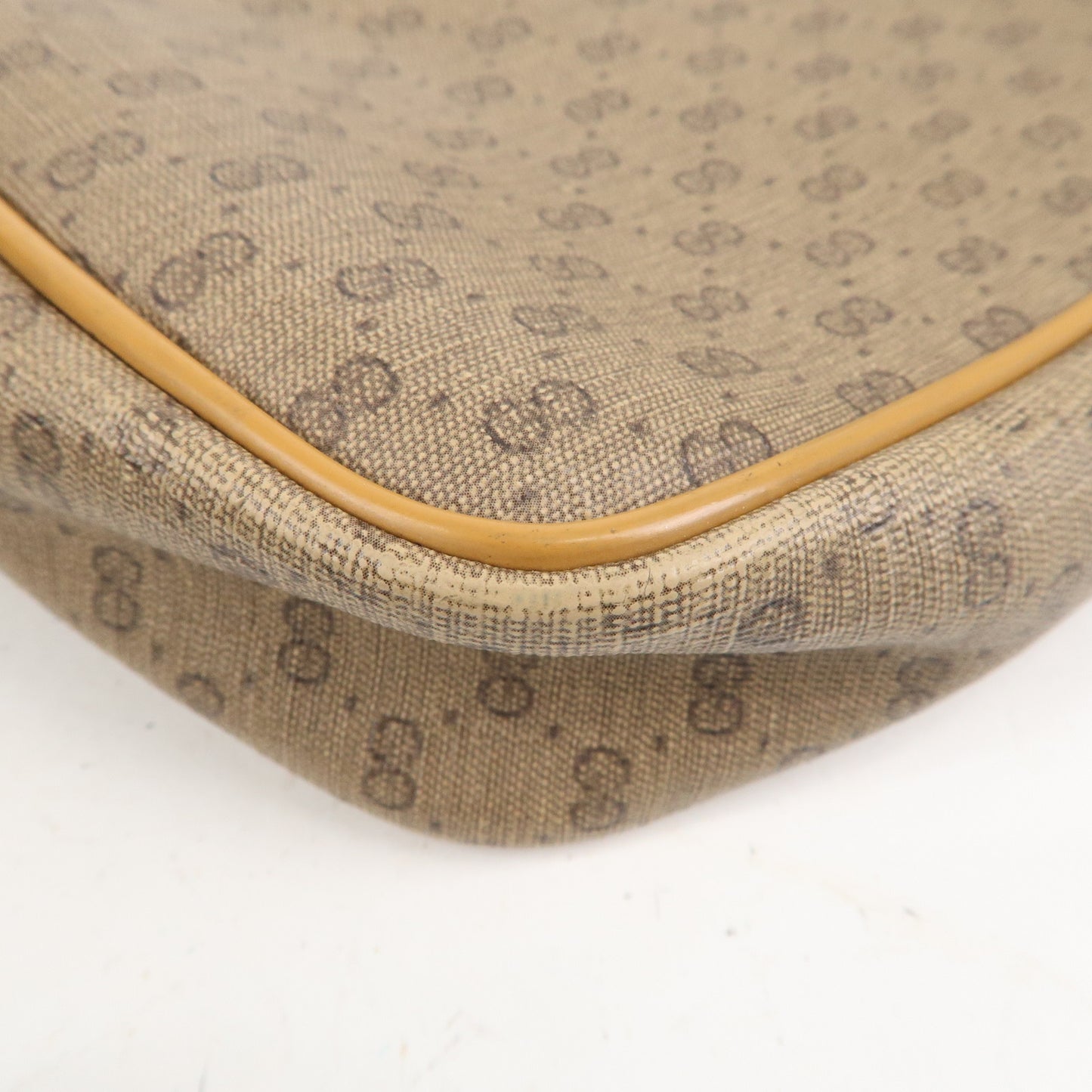 GUCCI Set of 3 Old Gucci Clutch Bag Brown Beige 014.14.0028