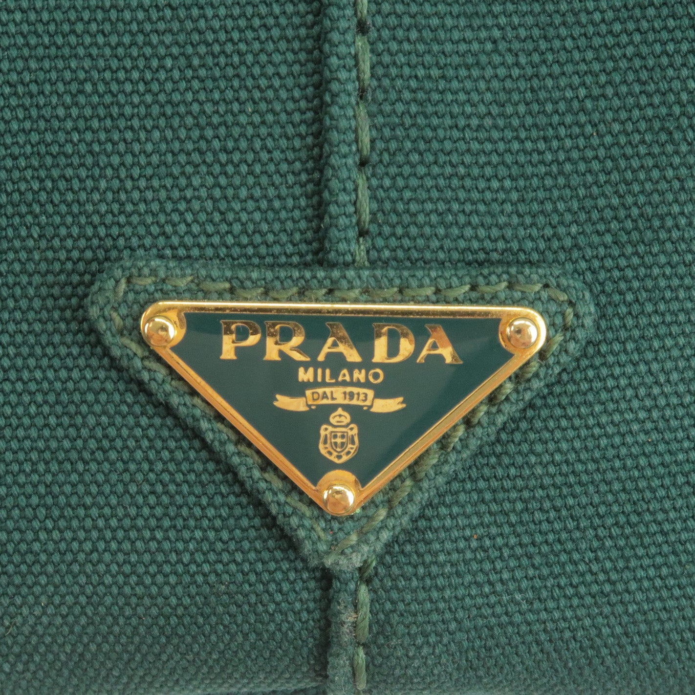 PRADA-Canapa-Mini-Canvas-2Way-Bag-Shoulder-Bag-Green-B2439G – dct