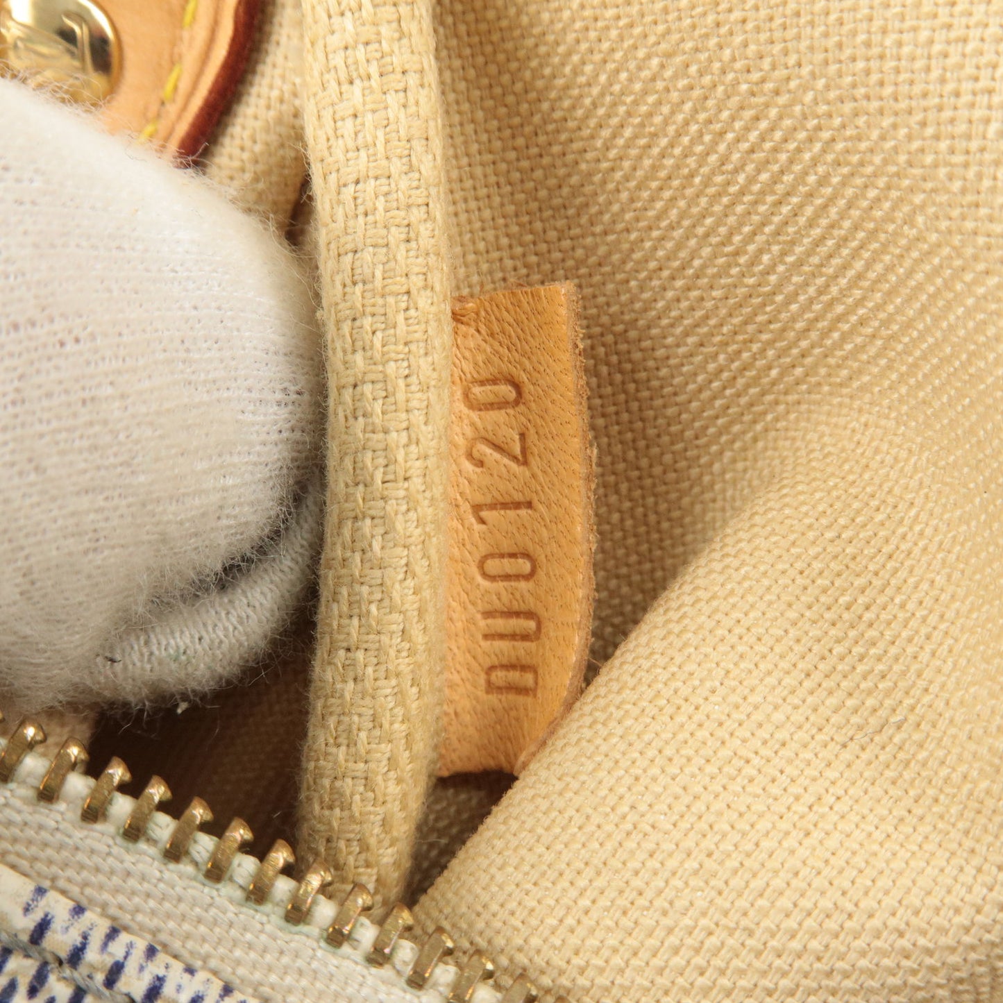 Louis Vuitton Damier Azur Eva 2 Way Bag Shoulder Bag N55214