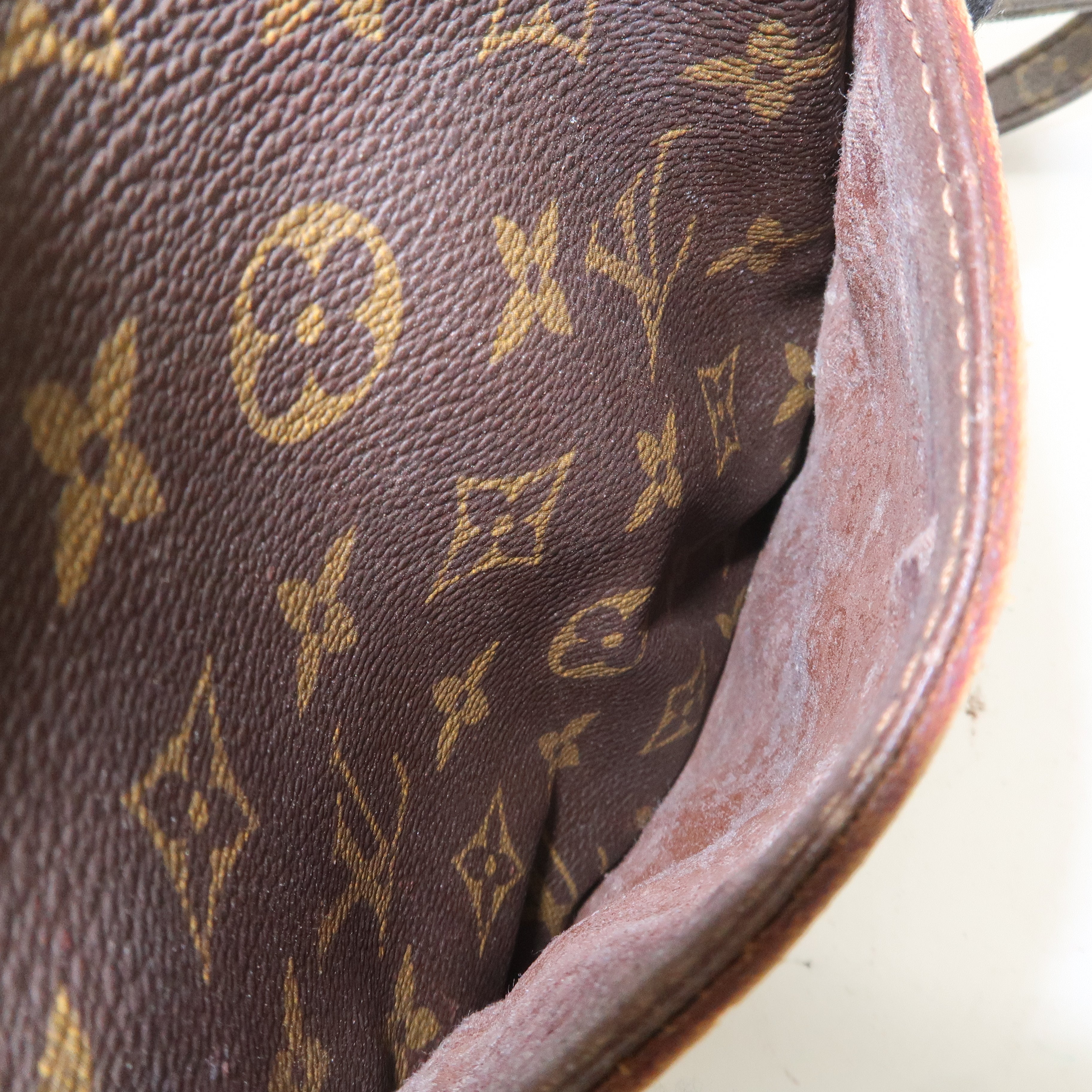 Louis Vuitton Monogram Danube Shoulder Bag Brown M45266