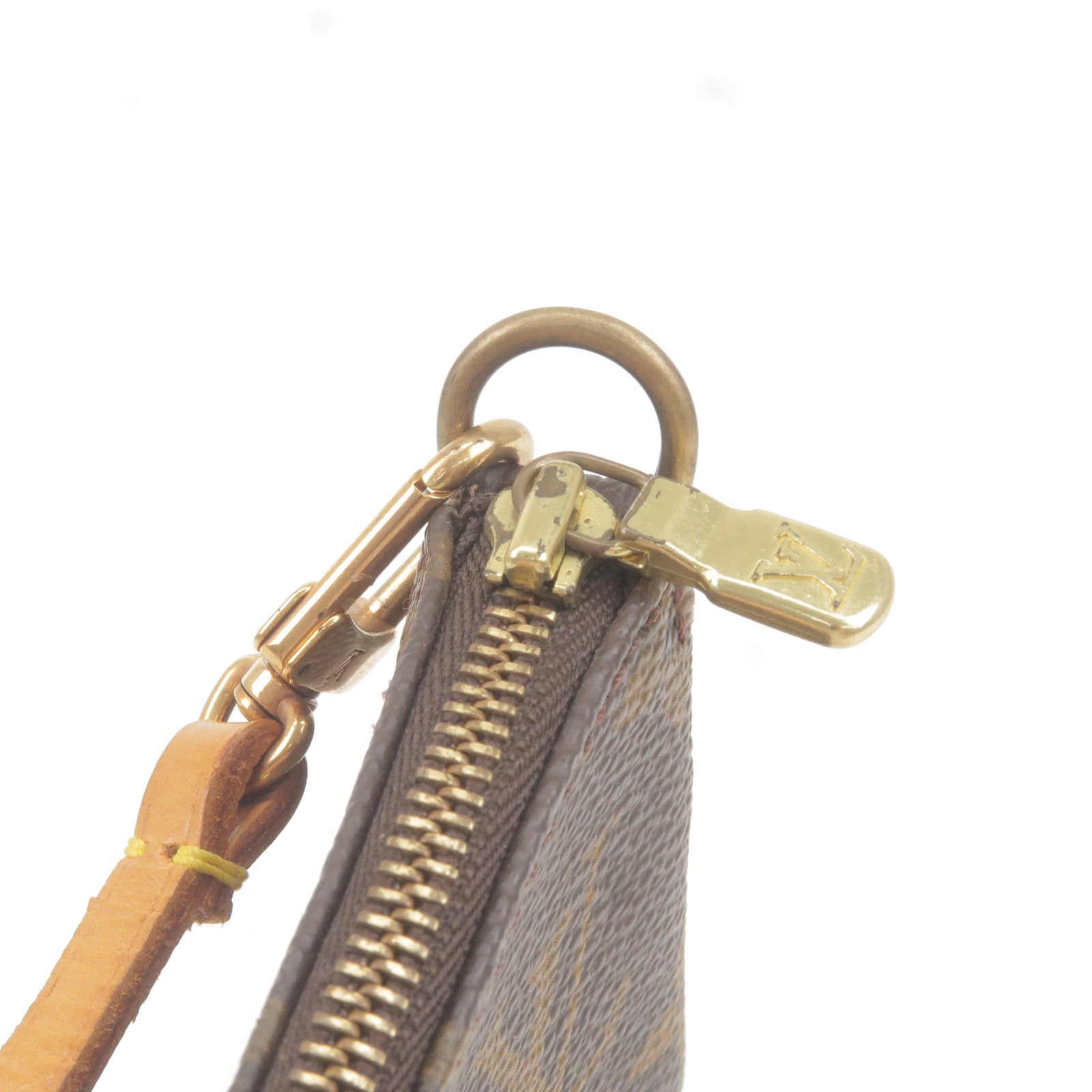 Louis Vuitton Monogram Key Pouch - Brown Keychains, Accessories