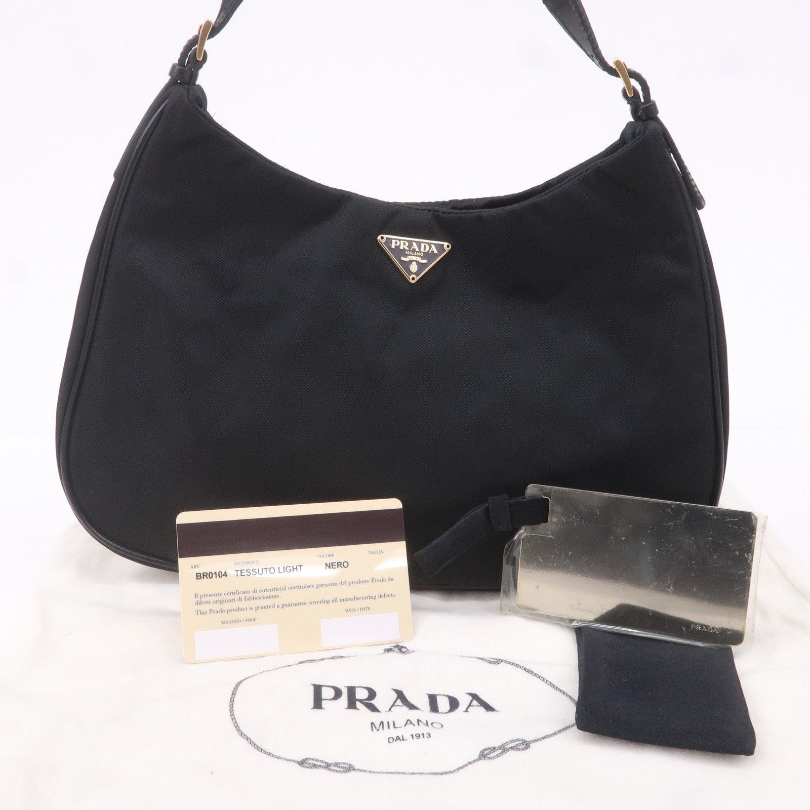 Buy Prada Pre-Loved PRADA Black Small Saffiano Lux leather handbag 2024  Online | ZALORA Singapore