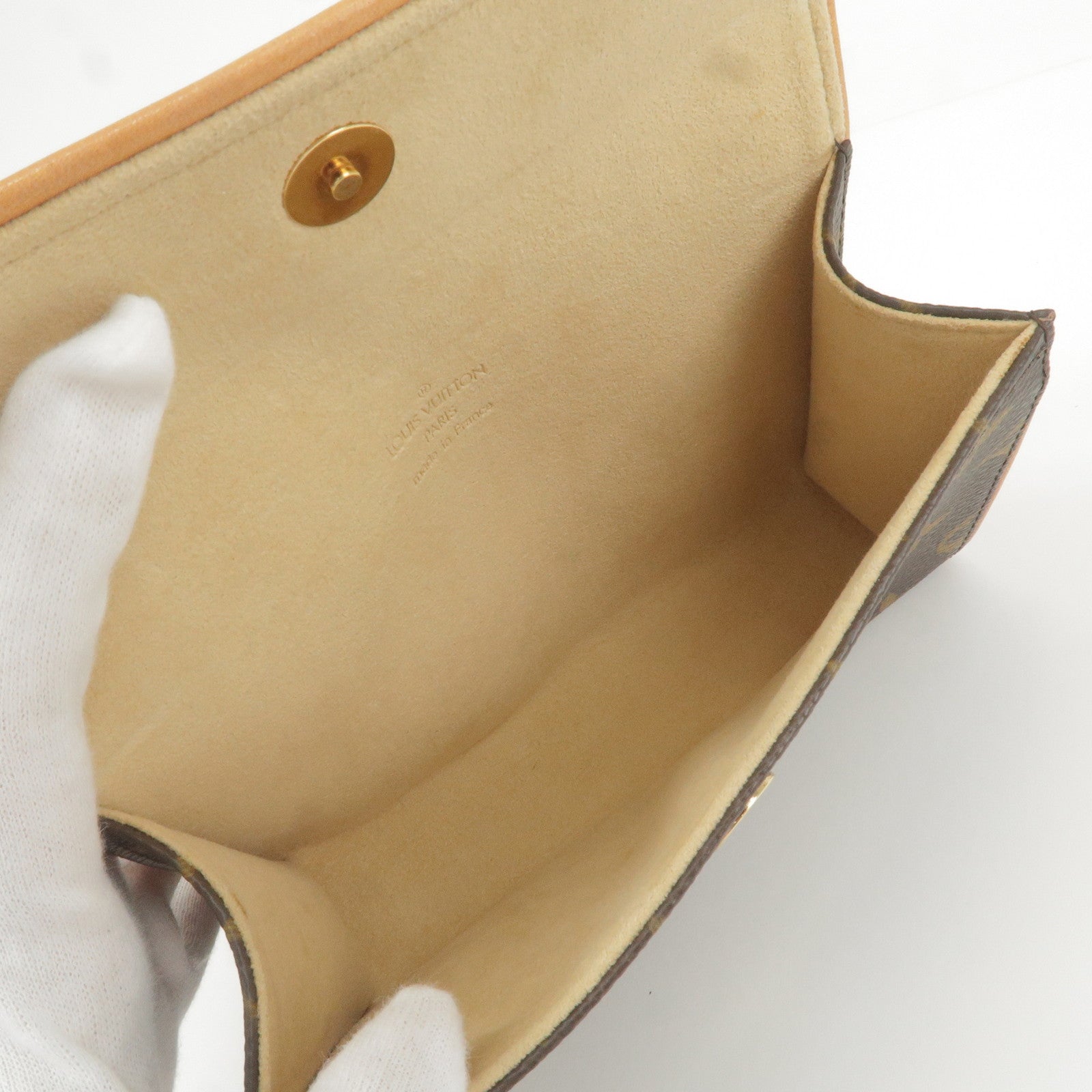 Louis Vuitton Monogram Pochette Florentine Waist Bag Body M51855 Brown