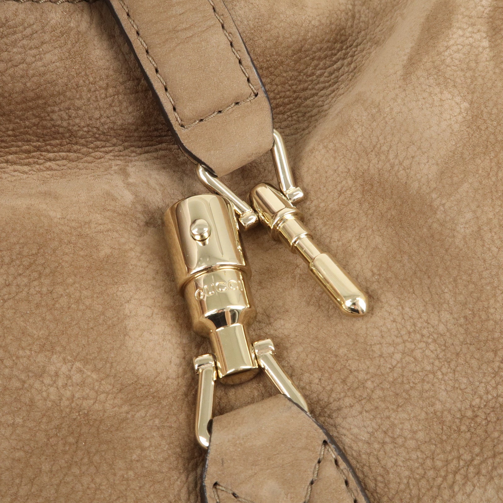 GUCCI-New-Jackie-Nubuck-Leather-Shoulder-Bag-Brown-277520 – dct-ep_vintage  luxury Store