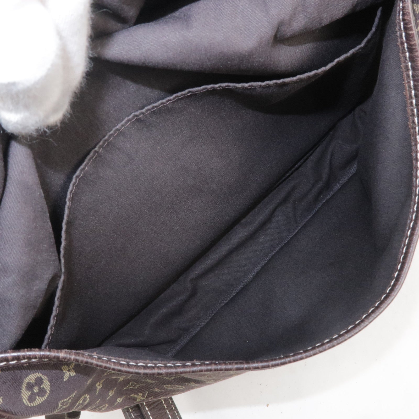 Louis Vuitton Mini Lin Saumur 40 Large Satchel Bag