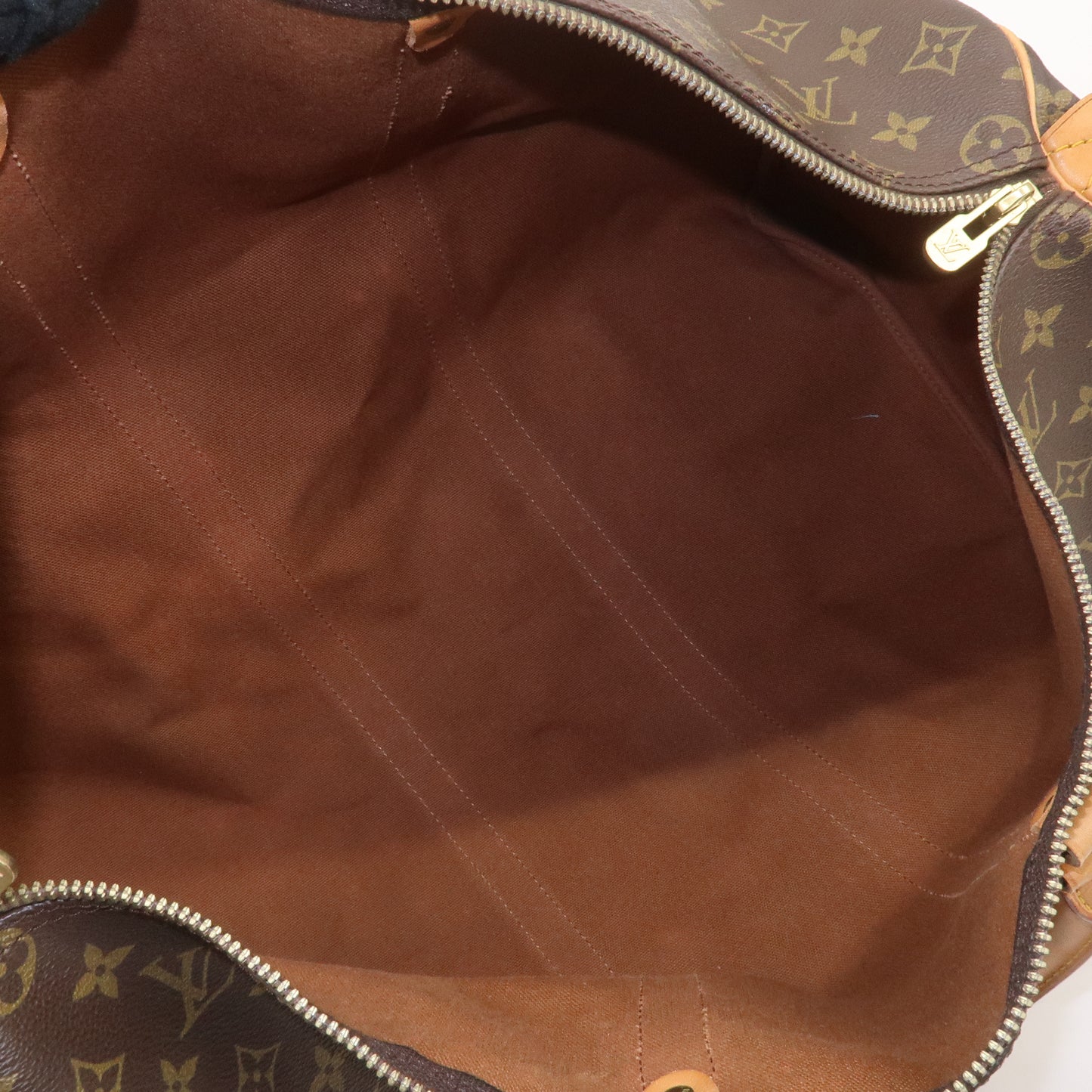 Louis Vuitton Monogram Keep All 50 Boston Bag Brown M41426