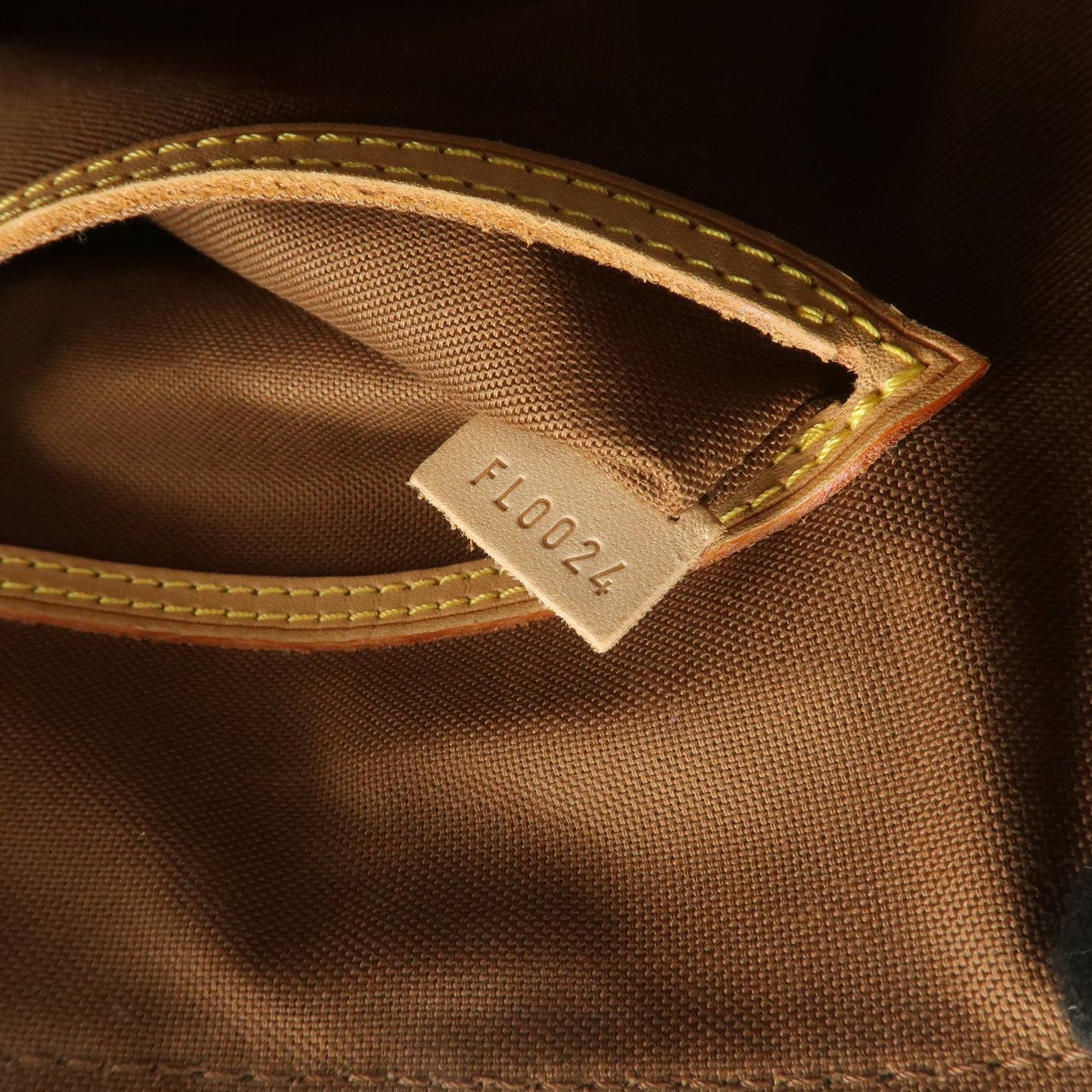 Louis Vuitton Monogram Alma Hand Bag Brown Brown M51130