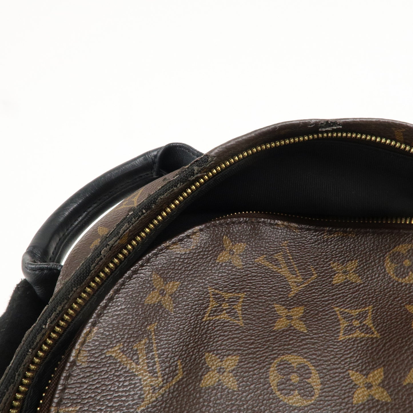 Louis Vuitton Monogram Palm Springs Back Pack PM Brown M44871