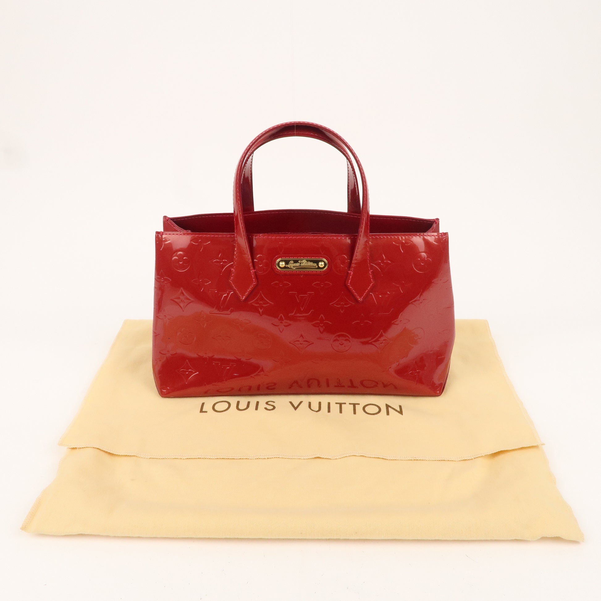 Louis Vuitton Vintage - Vernis Wilshire PM Bag - Black - Vernis