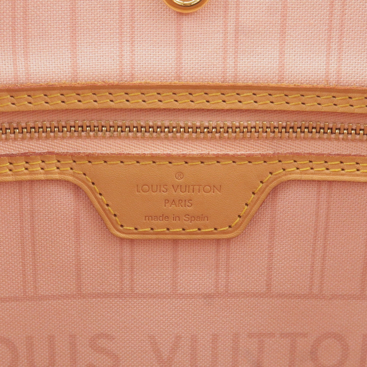 Louis Vuitton Damier Azur Tahiti Neverfull MM Tote Bag N41050