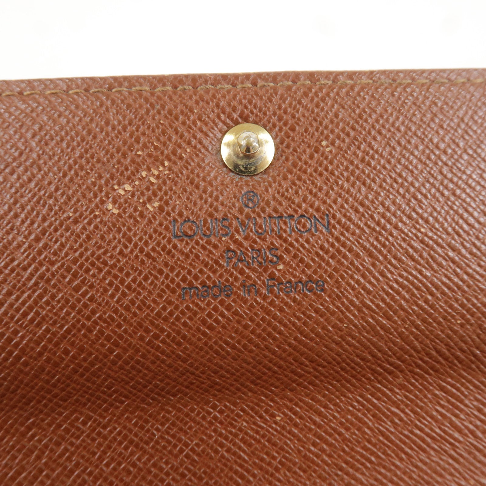 Louis Vuitton LV Long Wallet M61725 Pochette Monnaie Credit Monogram  2304931