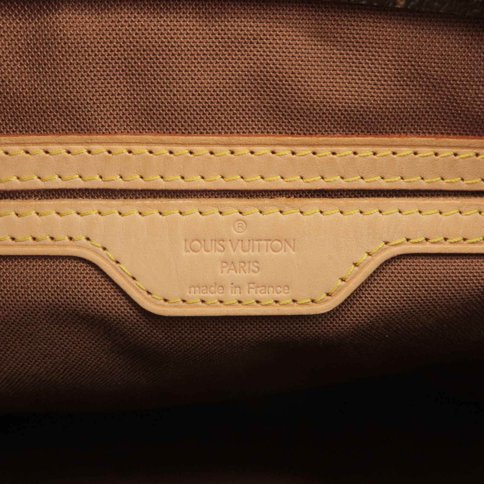 Louis Vuitton Monogram Kava Piano Brown M51148 Women's Genuine