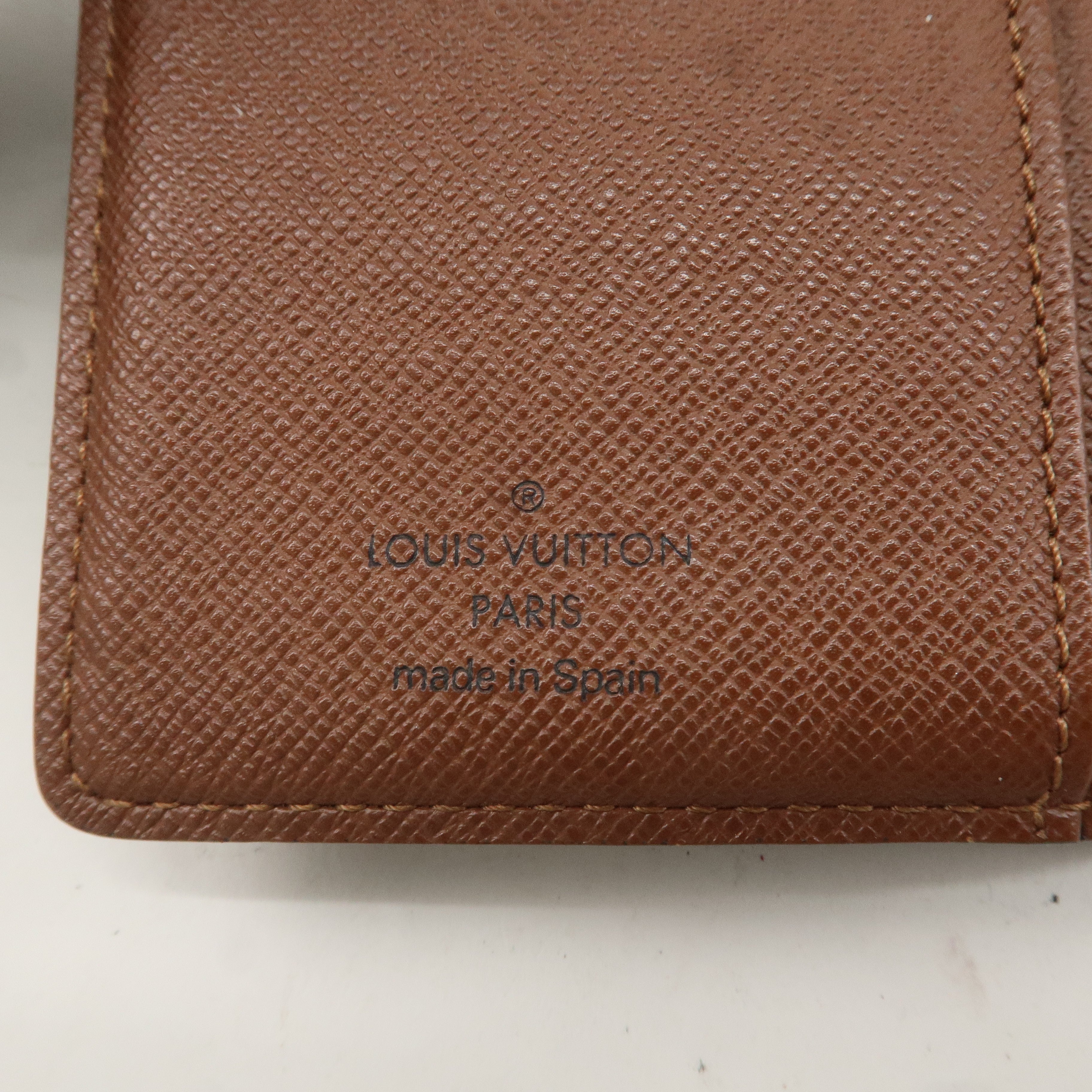 Louis Vuitton Monogram Porte Monnaie Billets Viennois M61663