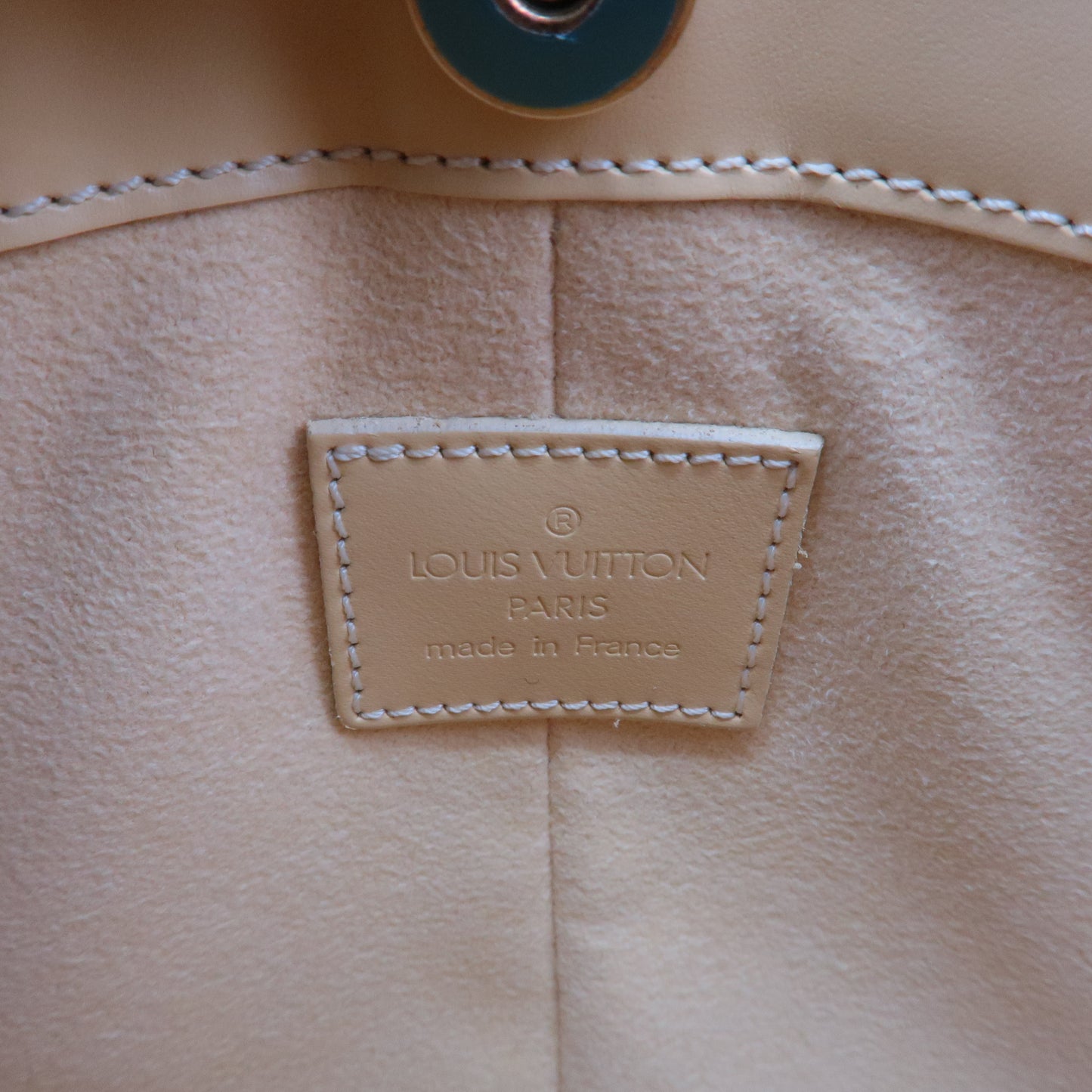 Louis Vuitton Epi Pochette Dumi Lune Pouch Hand Bag M5262A