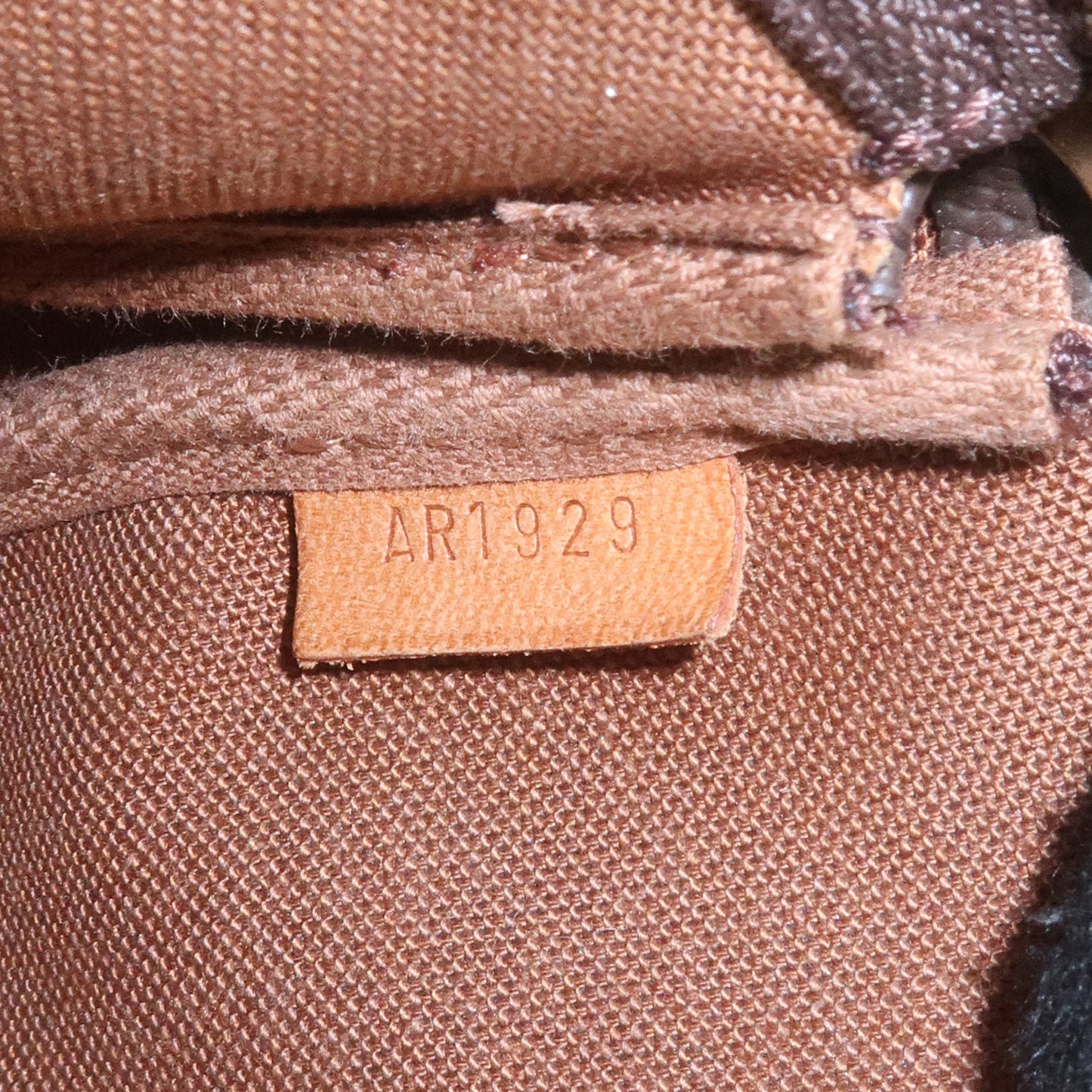 Louis Vuitton Monogram Pochette Accessoires Brown M51980