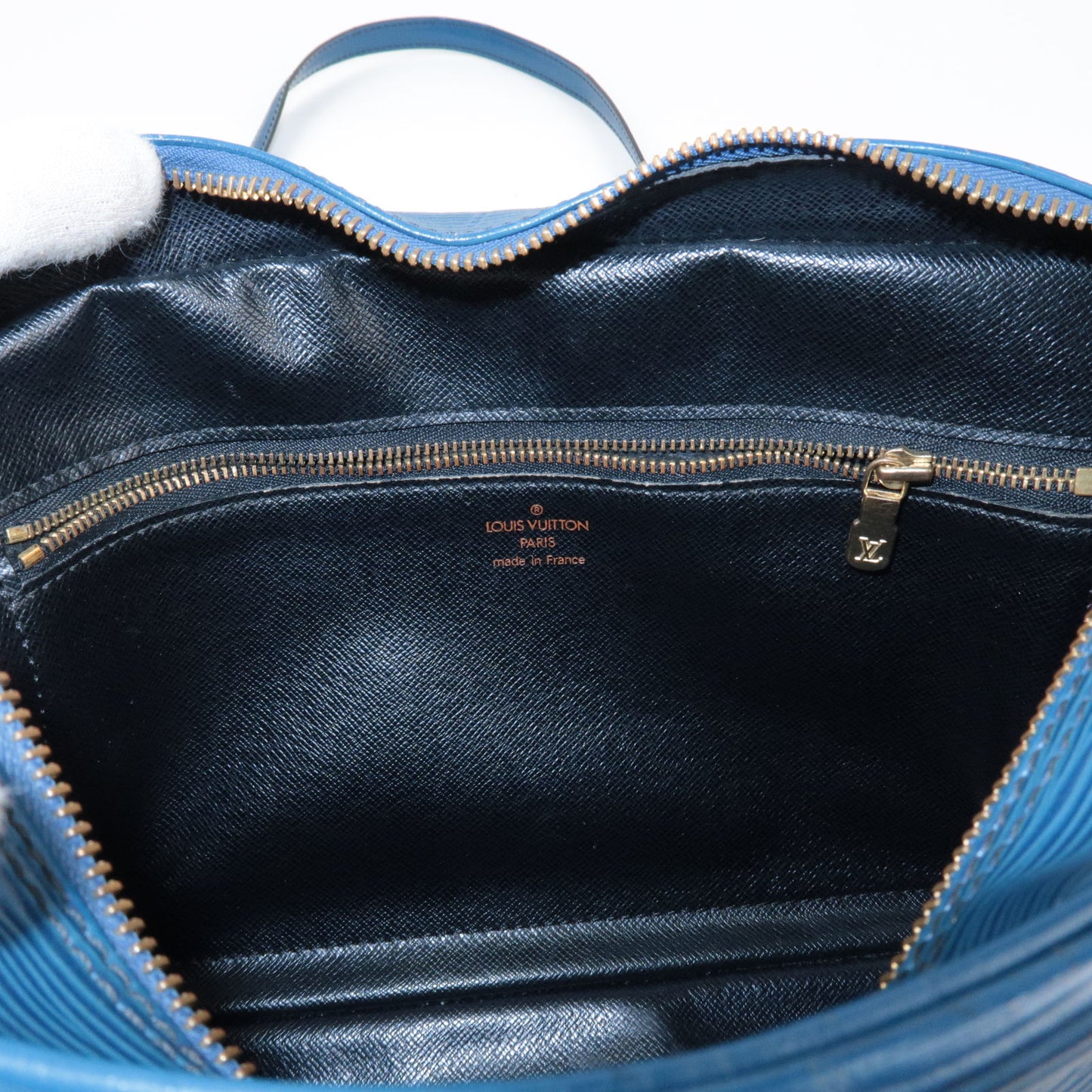 Louis Vuitton Epi Trocadero 27 Shoulder Bag Toledo Blue M51315