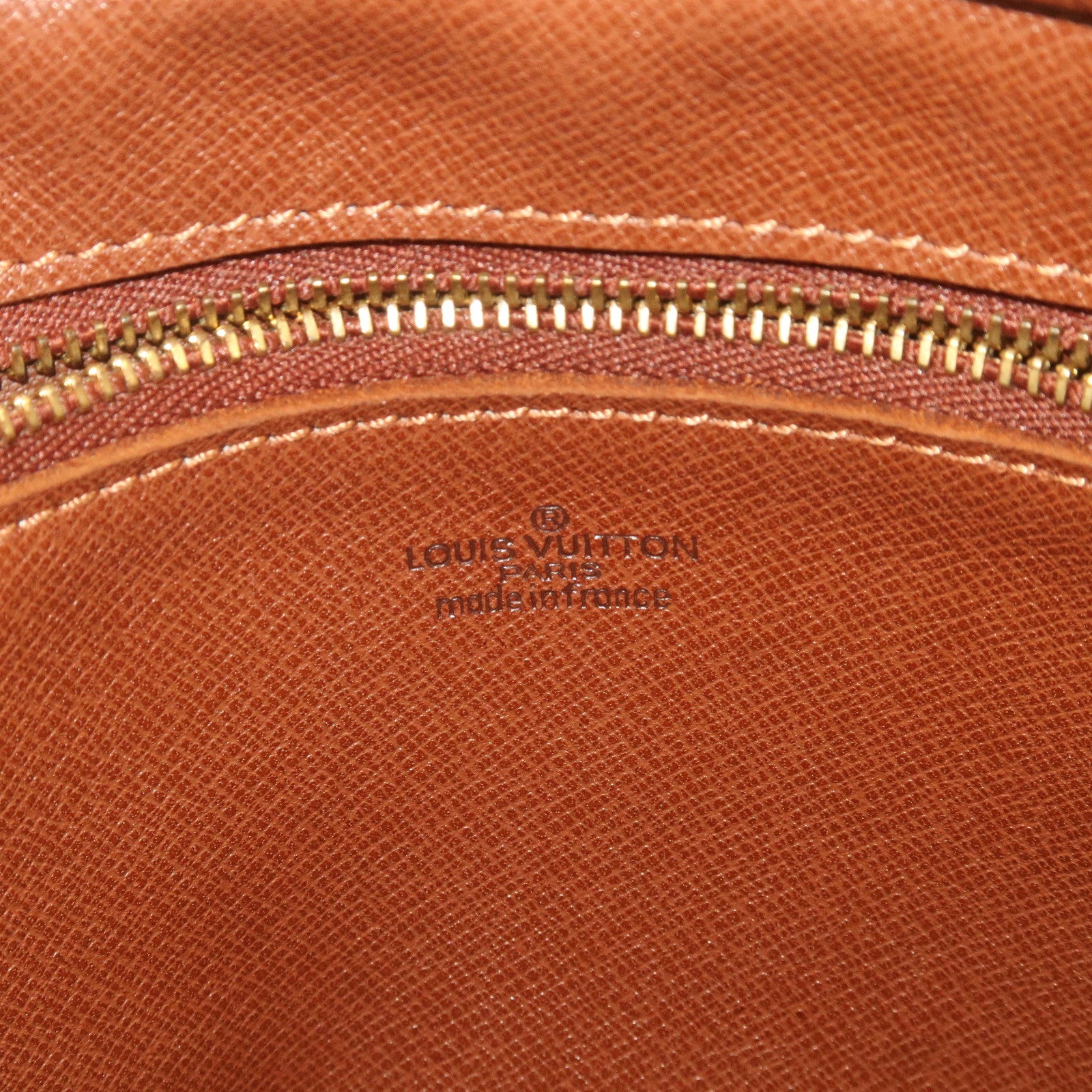LOUIS VUITTON Jeune Fille PM Shoulder Bag Monogram Leather Brown M51227  04YA643