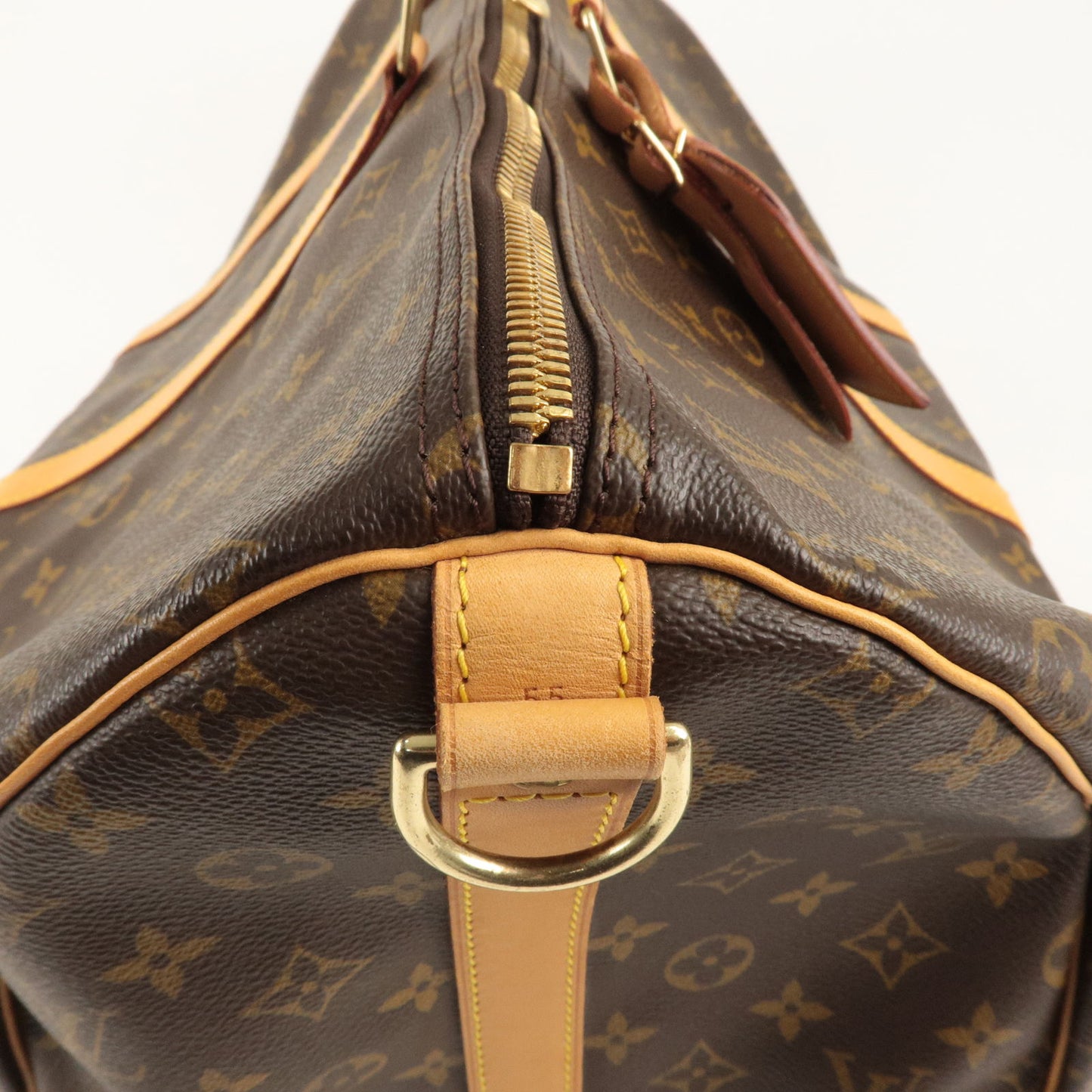 Louis Vuitton Monogram Keep All Bandouliere 55 Boston Bag M41414